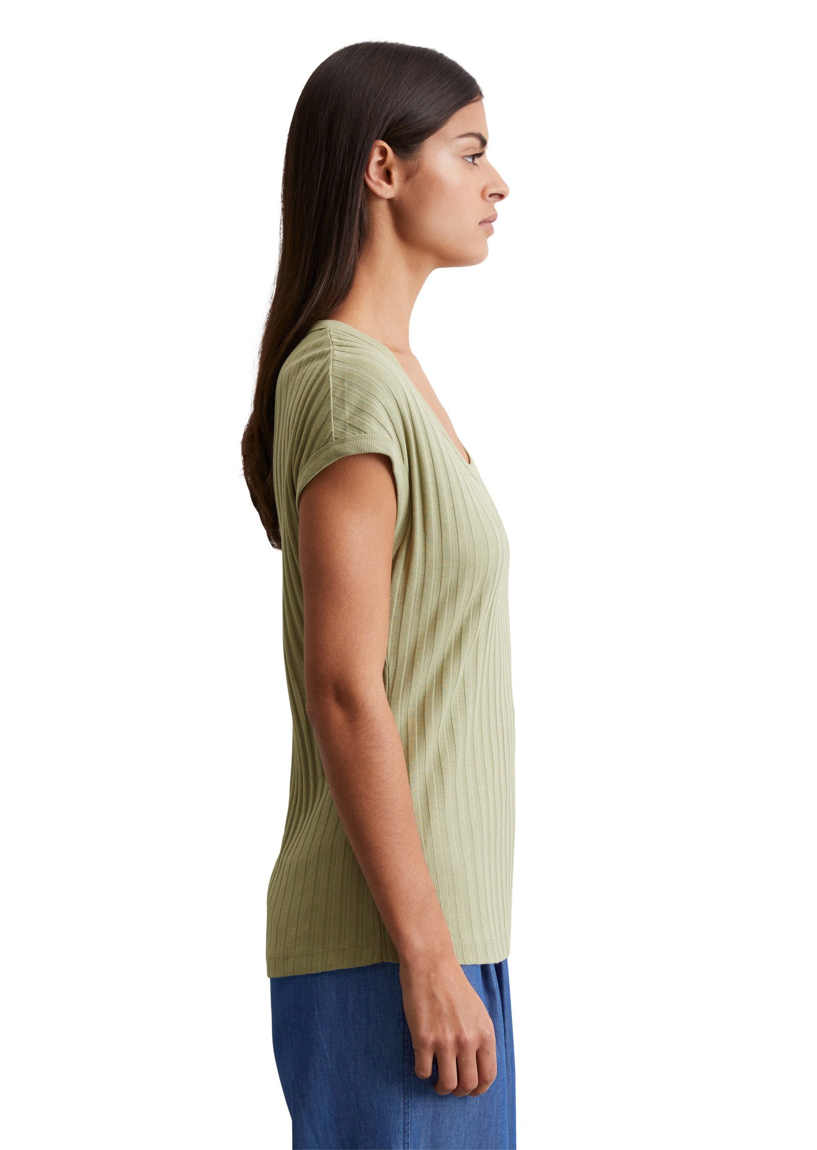 Marc O'Polo T-Shirt aus softem Modal-Organic-Cotton-Mix günstig online kaufen