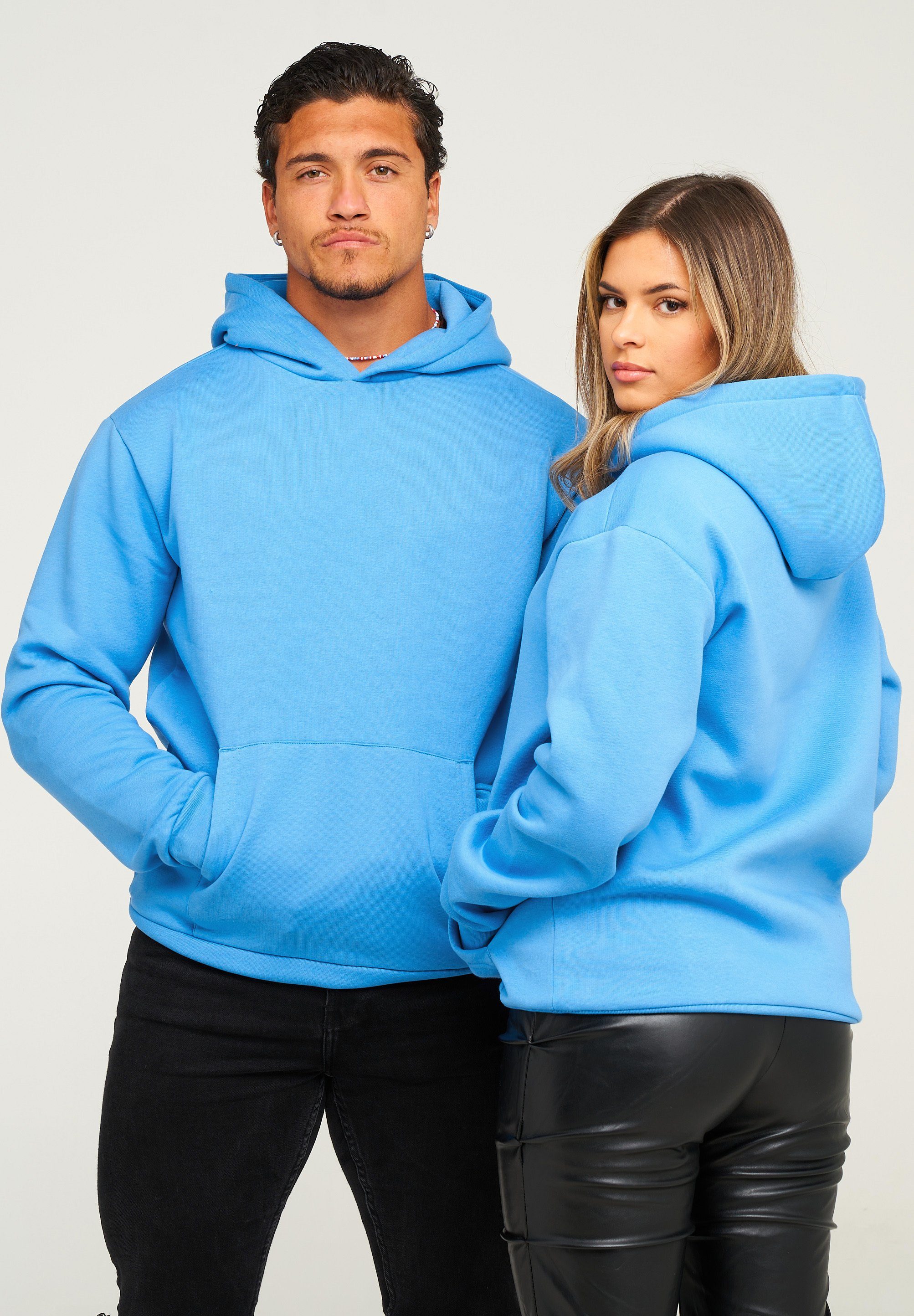 behype Hoodie BHPERTH Damen Basic Oversized günstig online kaufen
