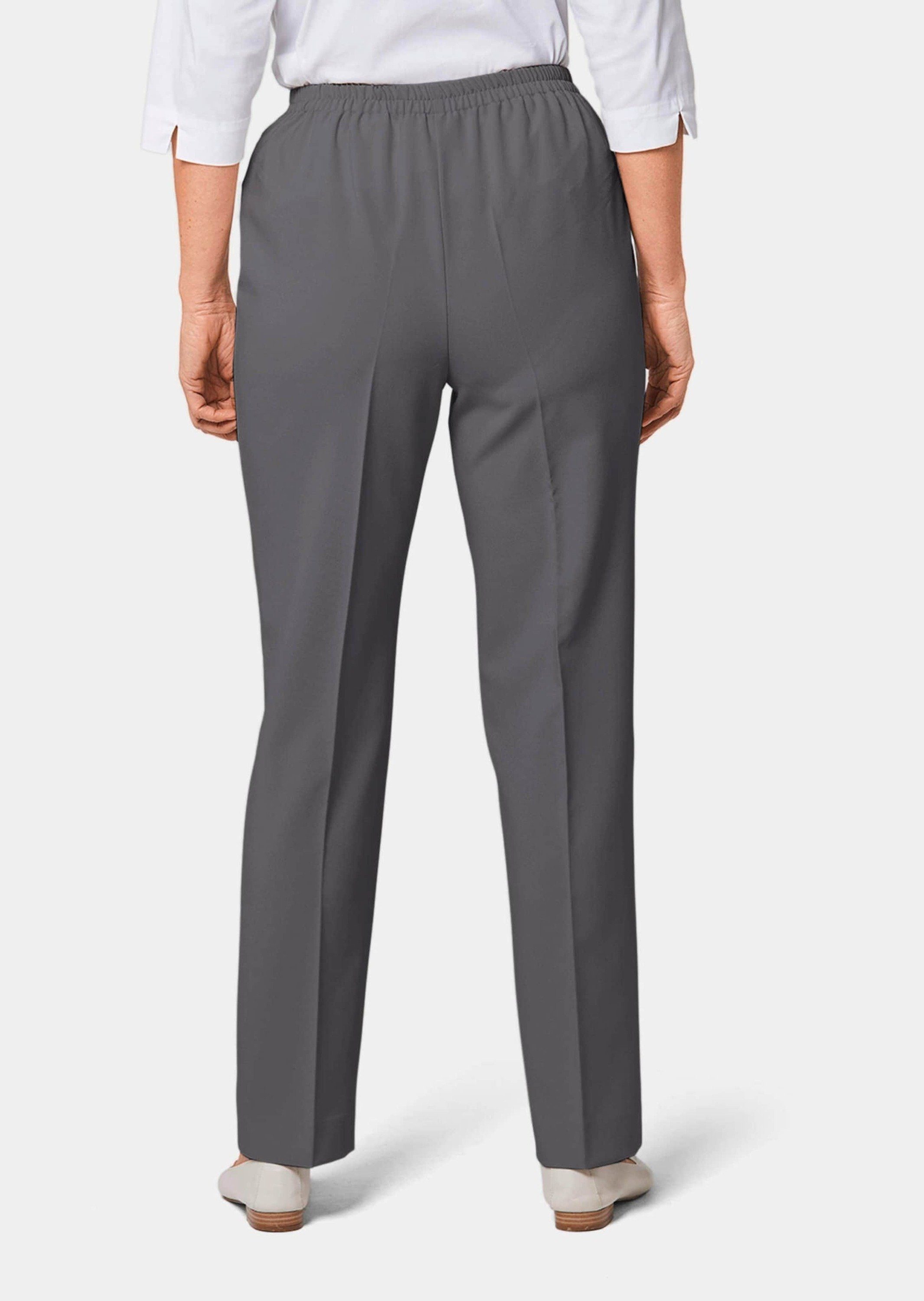 GOLDNER Schlupfhose Kurzgröße: Knitterarme Schlupfhosen im 2er Pack günstig online kaufen