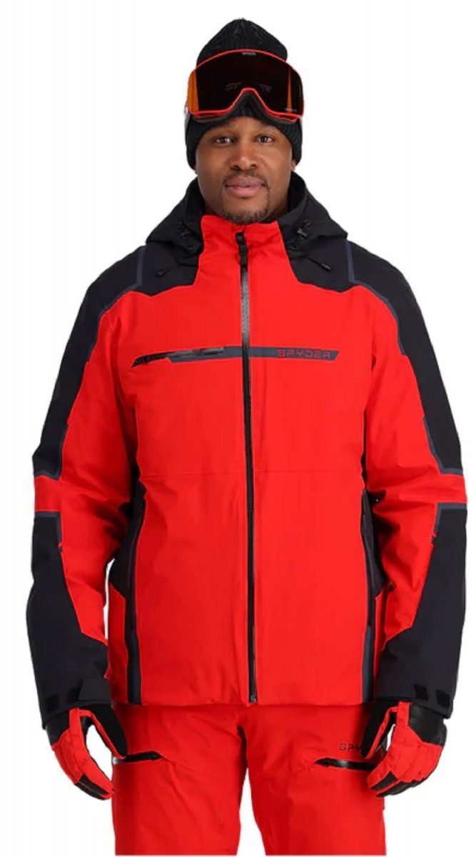 Herren Spyder Jacket VOLCANO Titan Skijacke VCO Winterjacke Spyder Skijacke 38SA075322