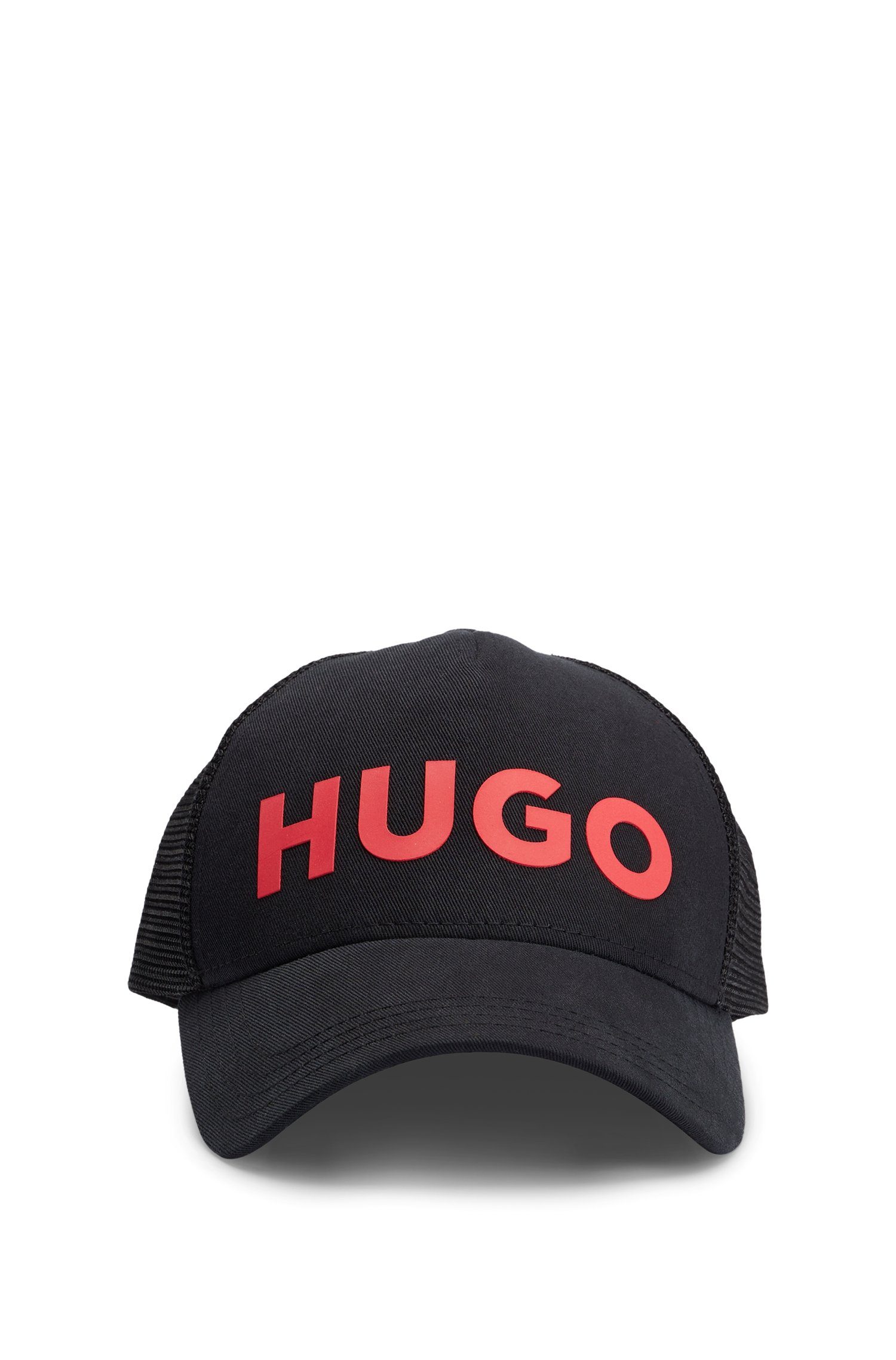 HUGO Baseball Cap mit BOSS Kody-BL Logo-Schriftzug in großem Kontrastfarbe
