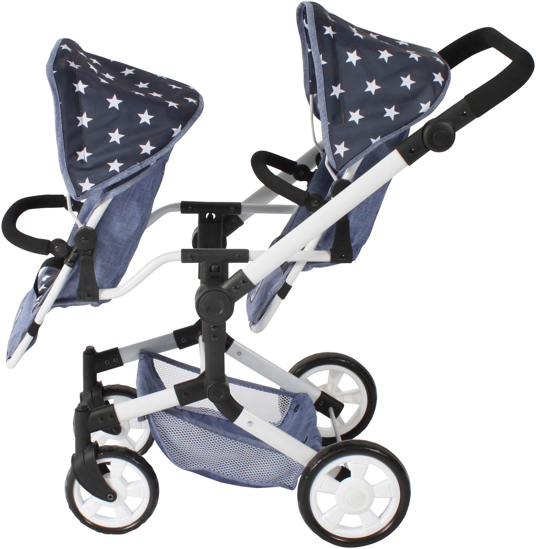CHIC2000 Puppen-Zwillingsbuggy Linus Duo, Sternchen, mit günstig online kaufen
