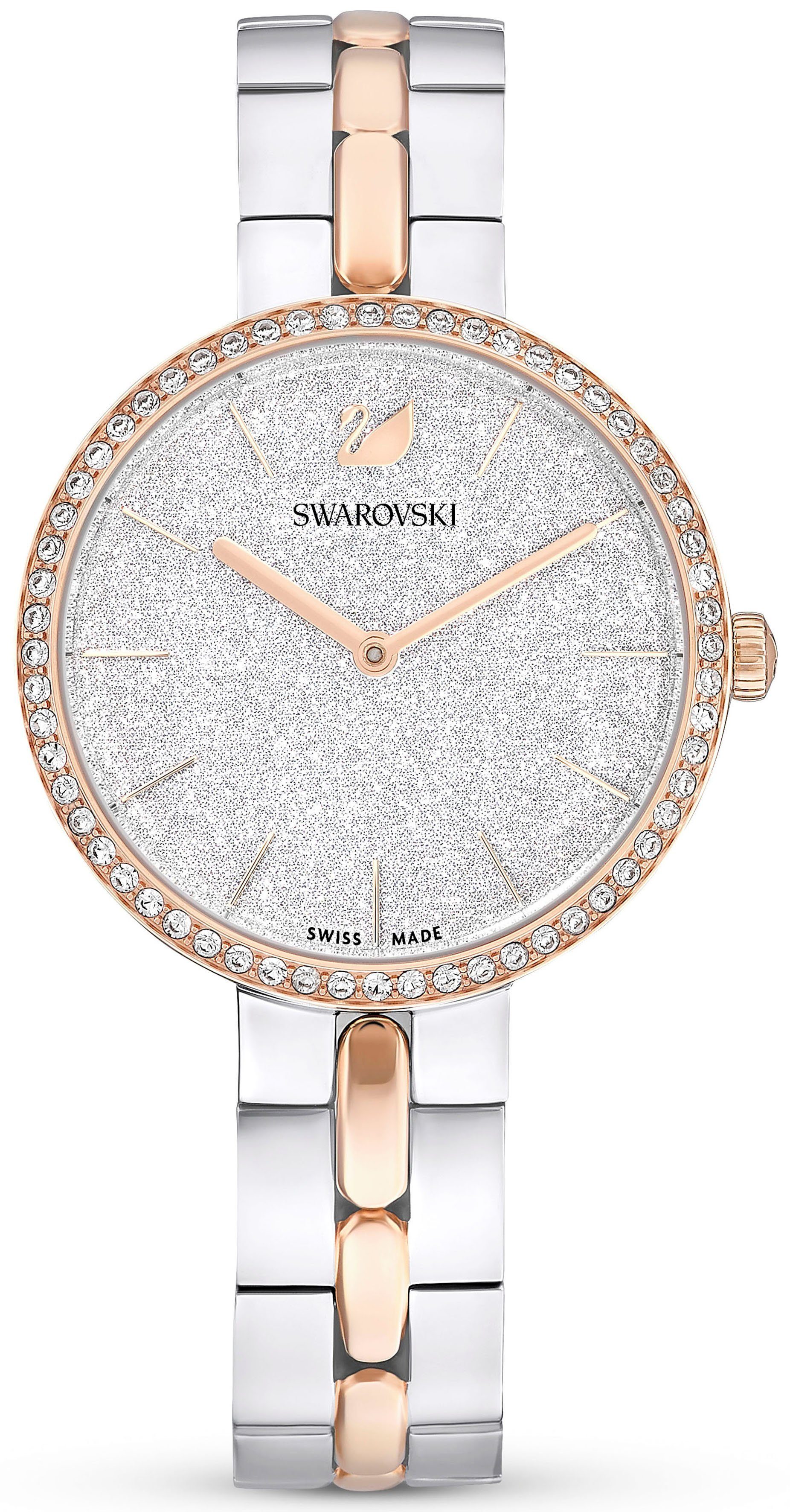 Swarovski Quarzuhr COSMOPOLITAN 5644081, Armbanduhr, Damenuhr, Swarovski-Kr günstig online kaufen