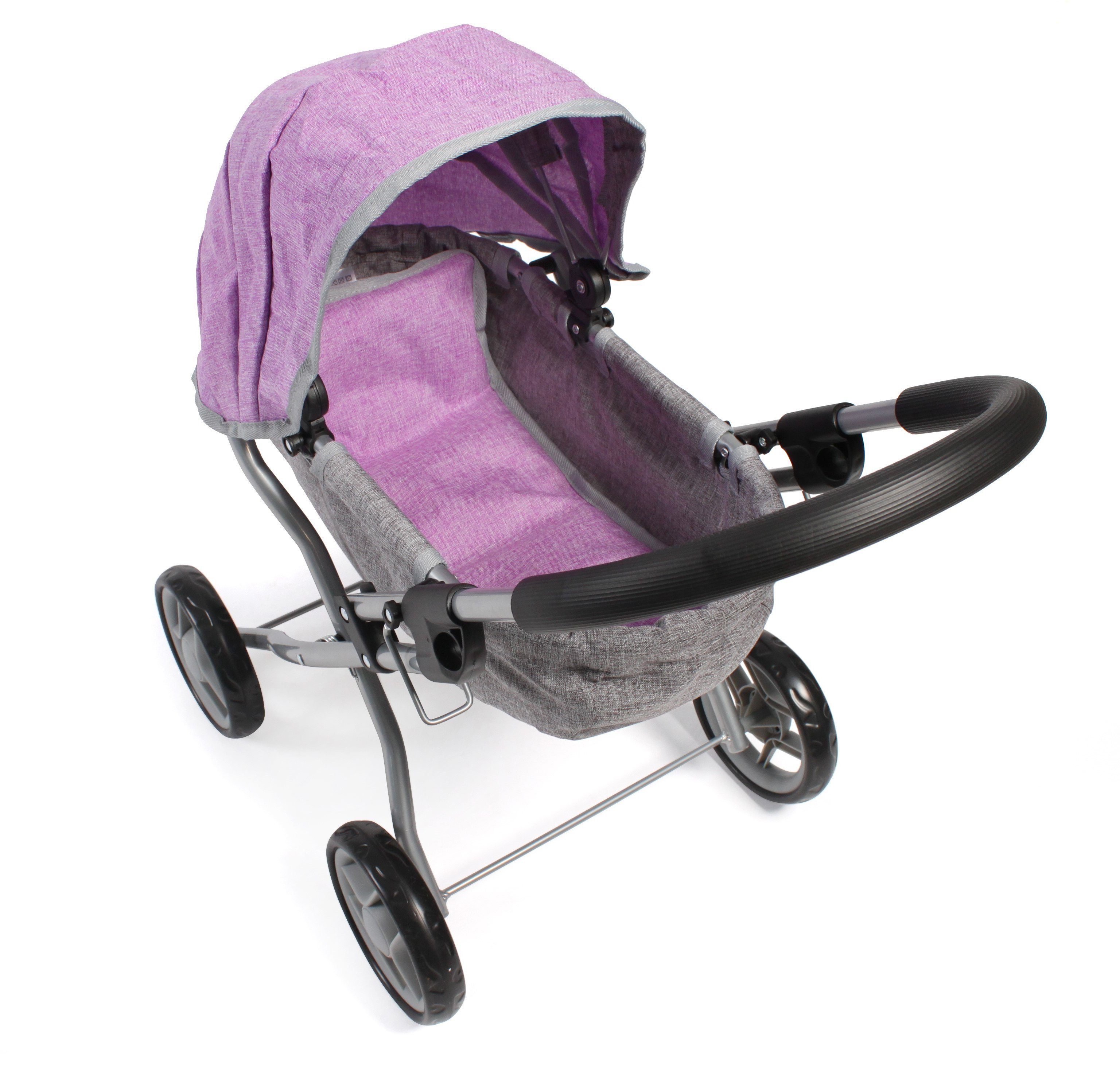 CHIC2000 Puppenwagen Lilli, Melange lila, zusammenklappbar günstig online kaufen