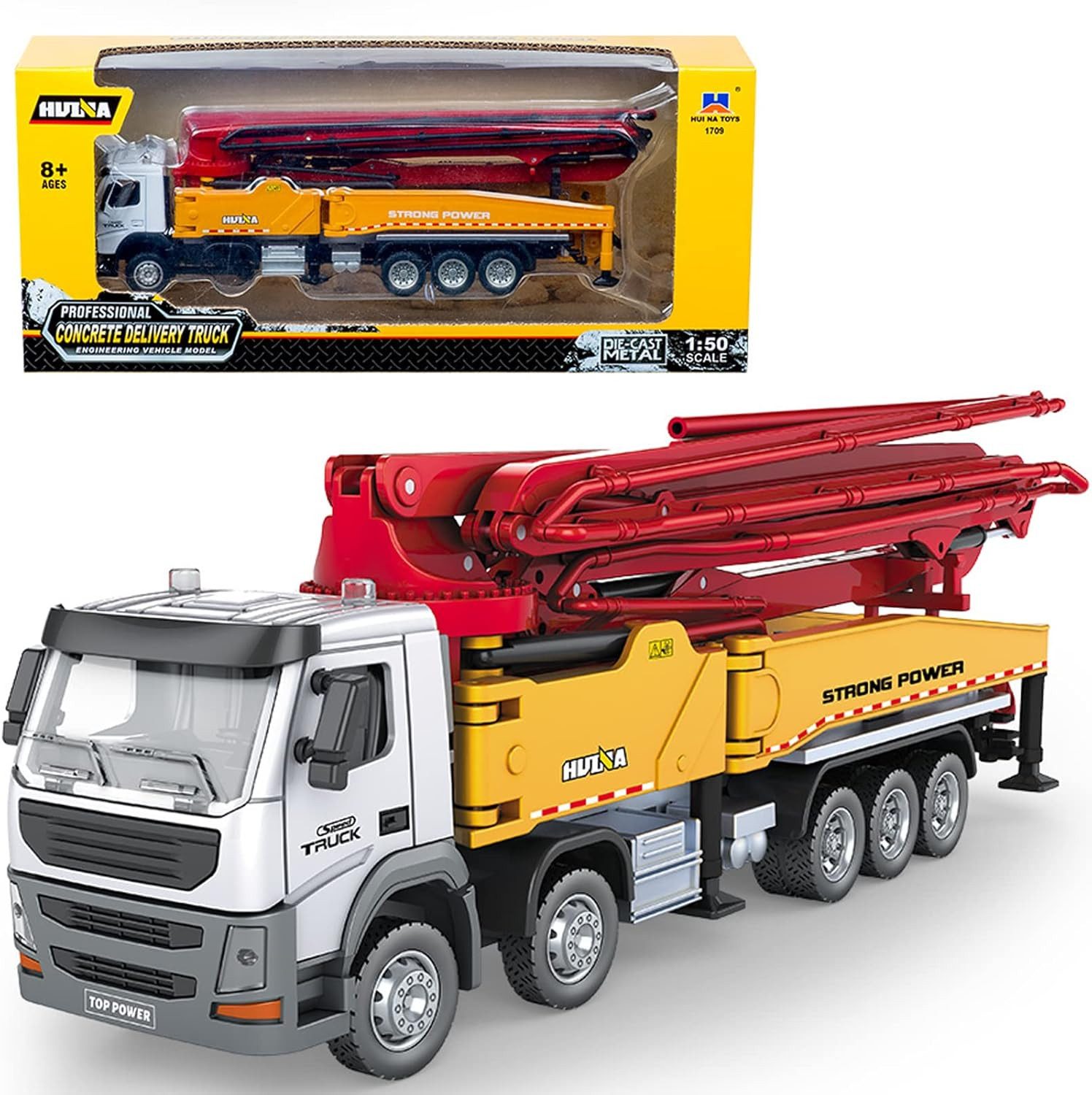 COIL Spielzeug-LKW LKW mit Betonpumpe, Baufahrzeug, günstig online kaufen