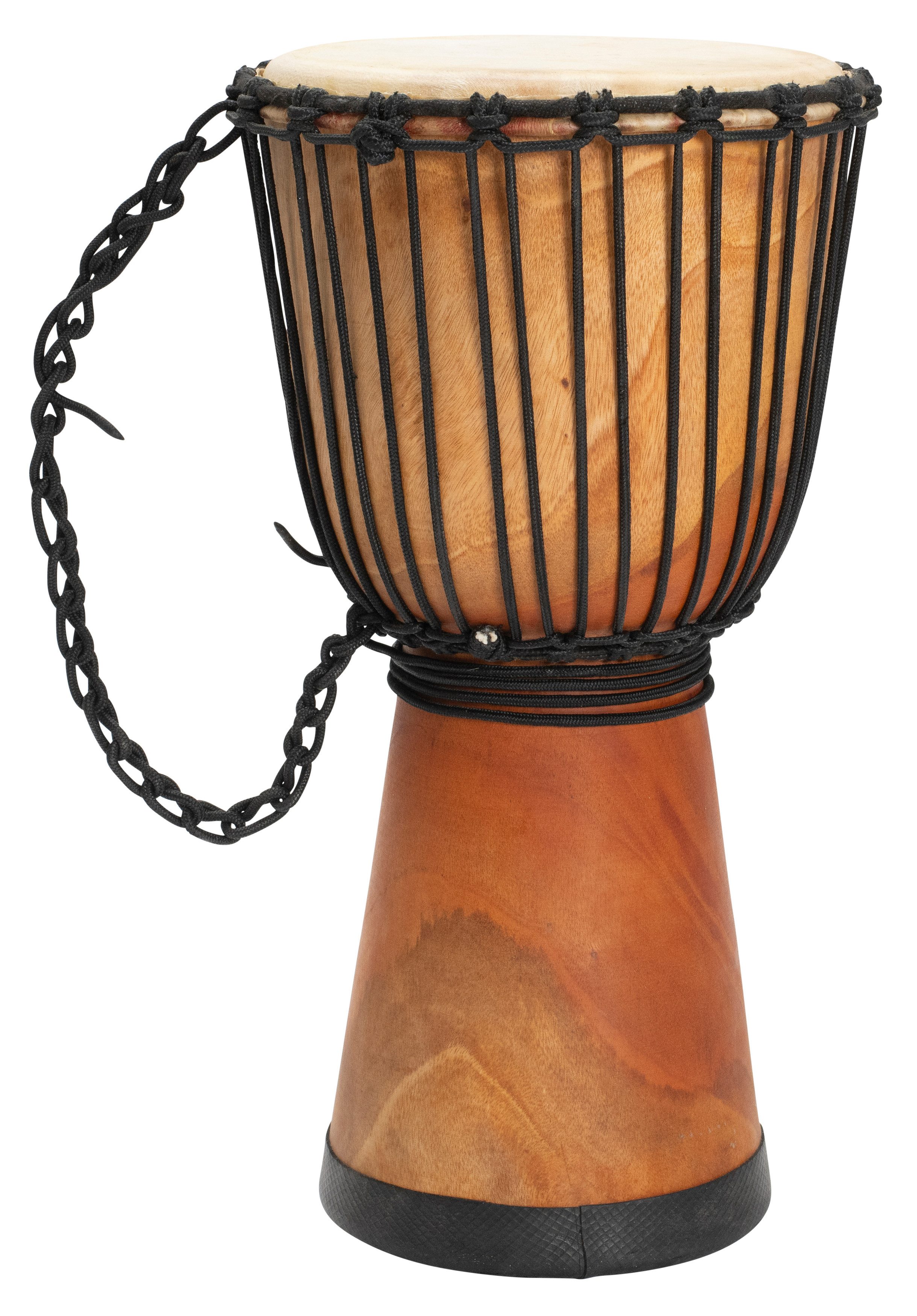 Terré Djemben Djemben aus Hartholz – Musik-Instrument afrikanische Hand-Trommel