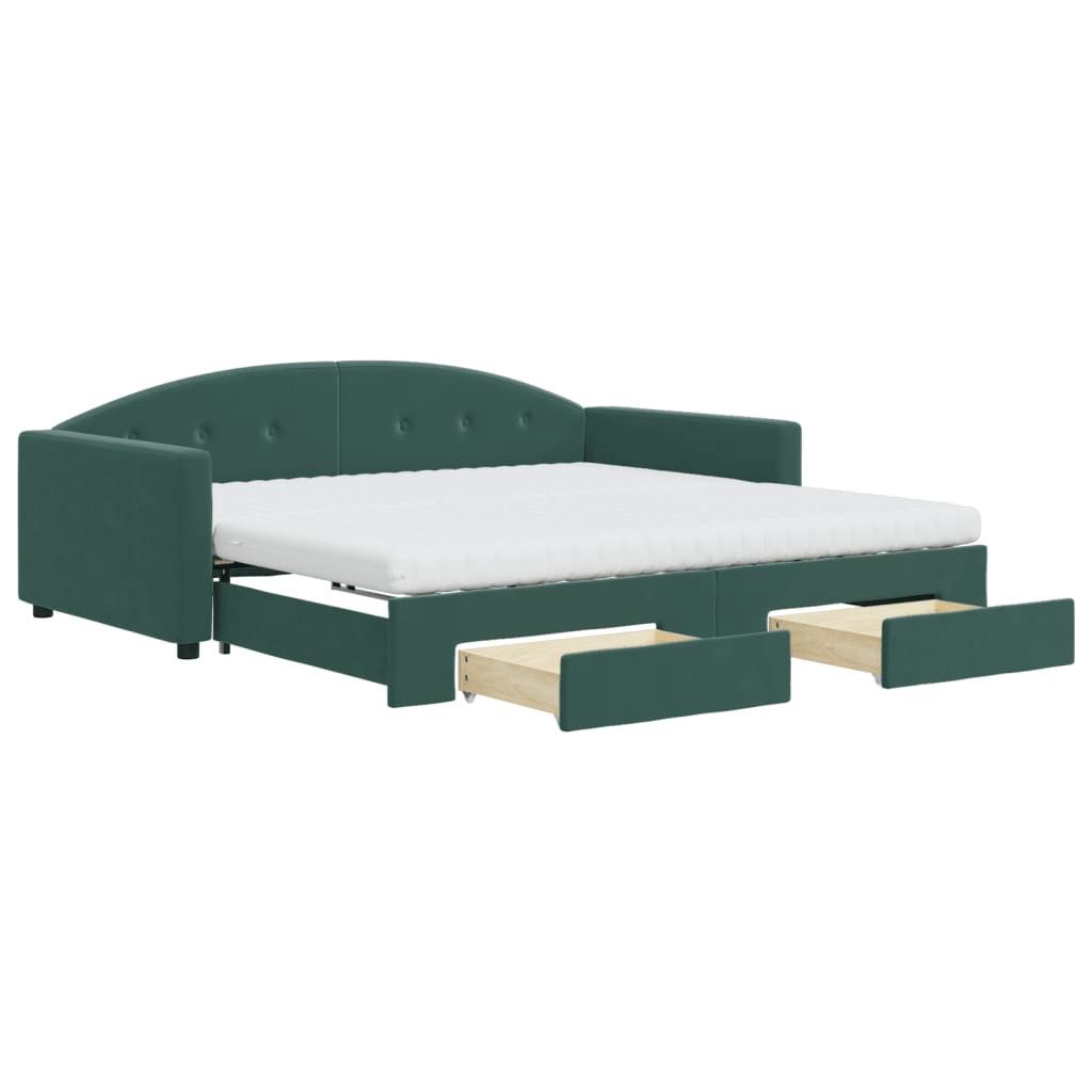vidaXL Bett Tagesbett Ausziehbar mit Schubladen günstig online kaufen