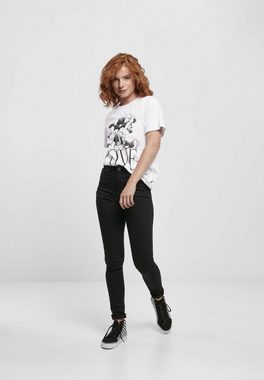 Merchcode Kurzarmshirt Damen Ladies Minnie Loves Mickey Tee (1-tlg)