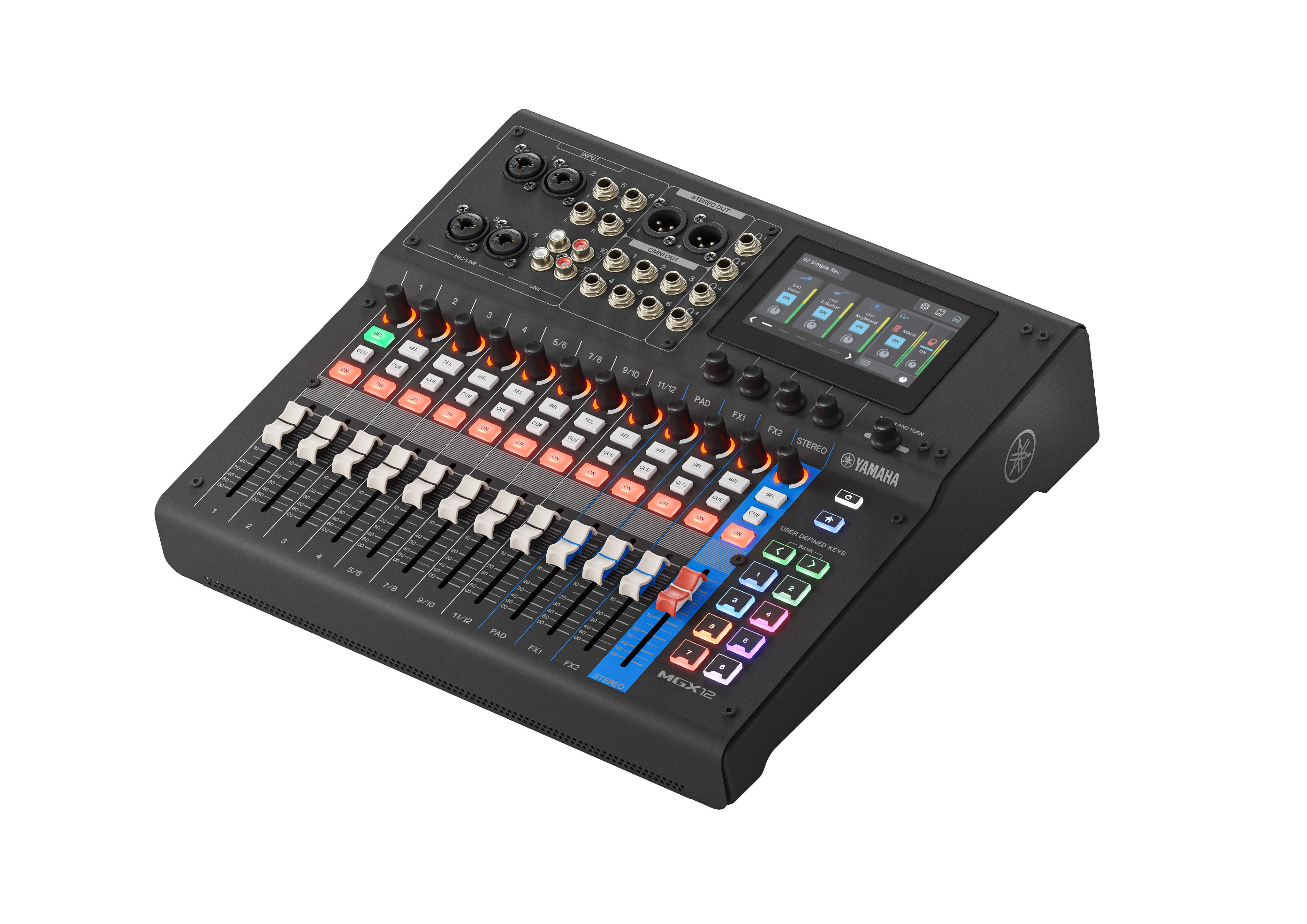 Yamaha Mischpult Yamaha MGX12 schwarz