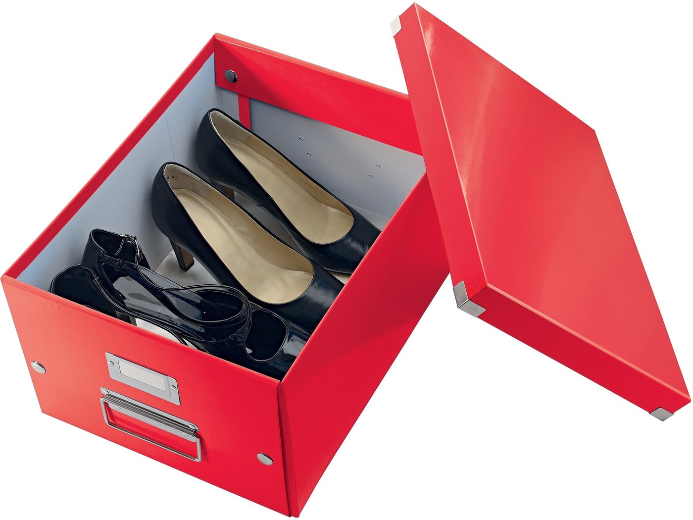 Thumbnail - LEITZ Aufbewahrungsbox Ablagebox Click & Store A4 rot