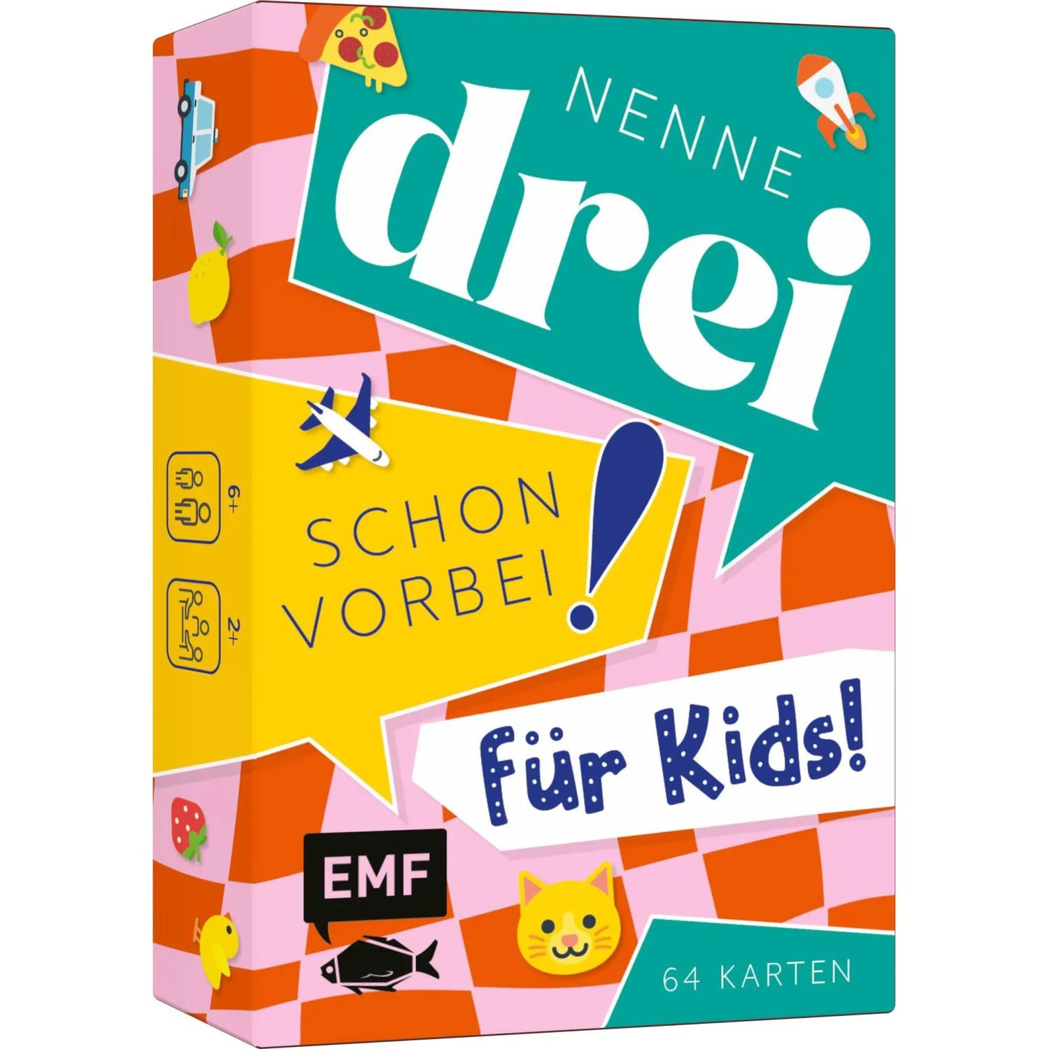 Michael Fischer Spiel Kartenspiel: Nenne drei - schon vorbei! ... für Kids!