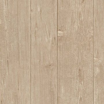 BRICOFLOR Vinyltapete Root2/Tapeten/Stil/Tapete Holzoptik, Holzstruktur, (1 St), Wallpaper