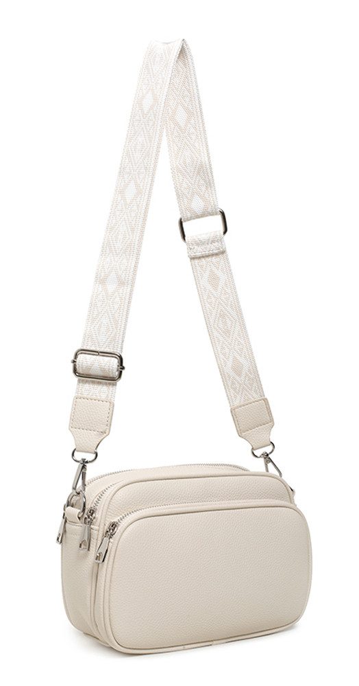 Schultertasche Damen Tasche Crossbody Umhängetasche CrossOver Brusttasche Body Bag