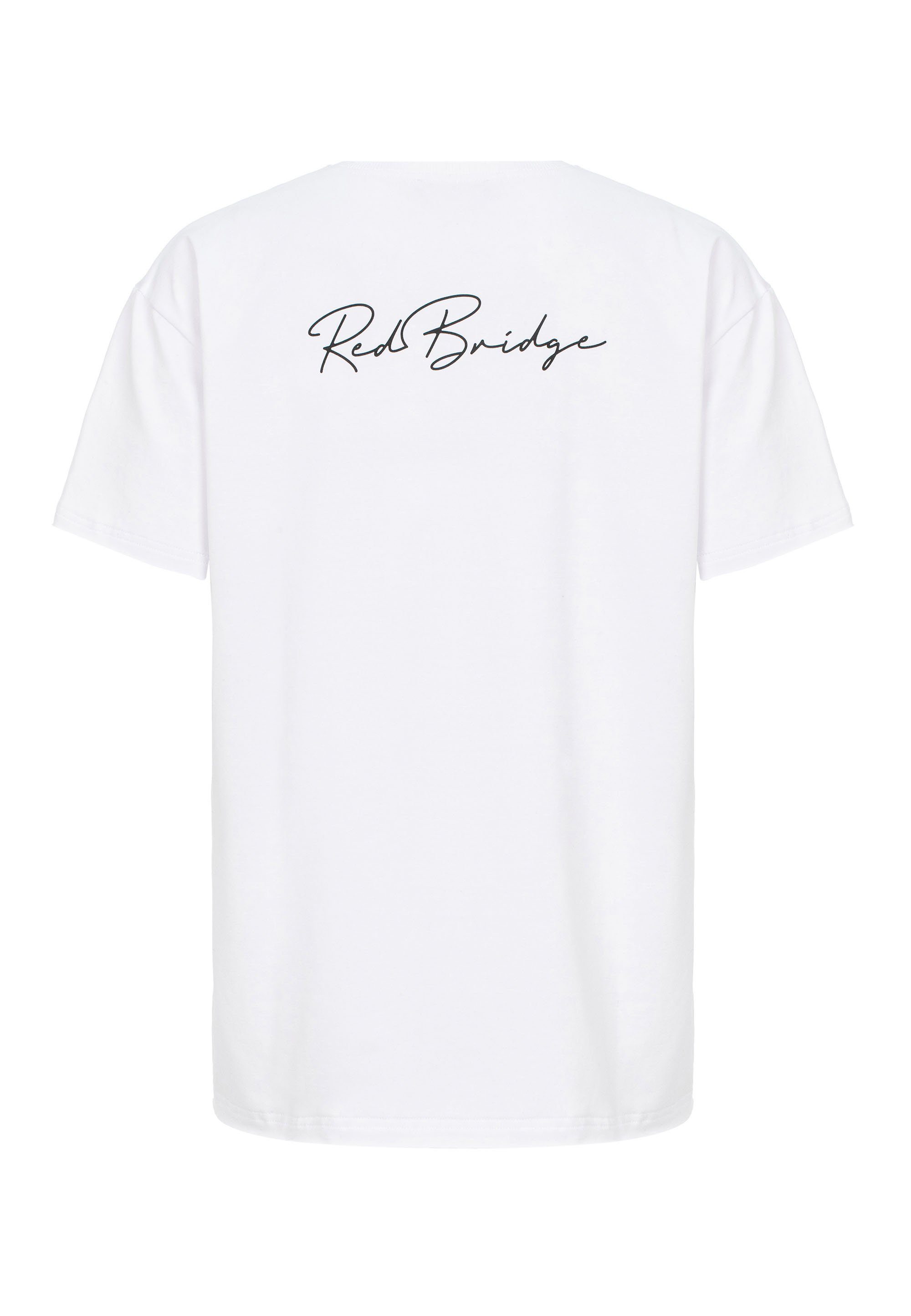 weiß RedBridge mit Marken-Schriftzug modischem Syracuse T-Shirt