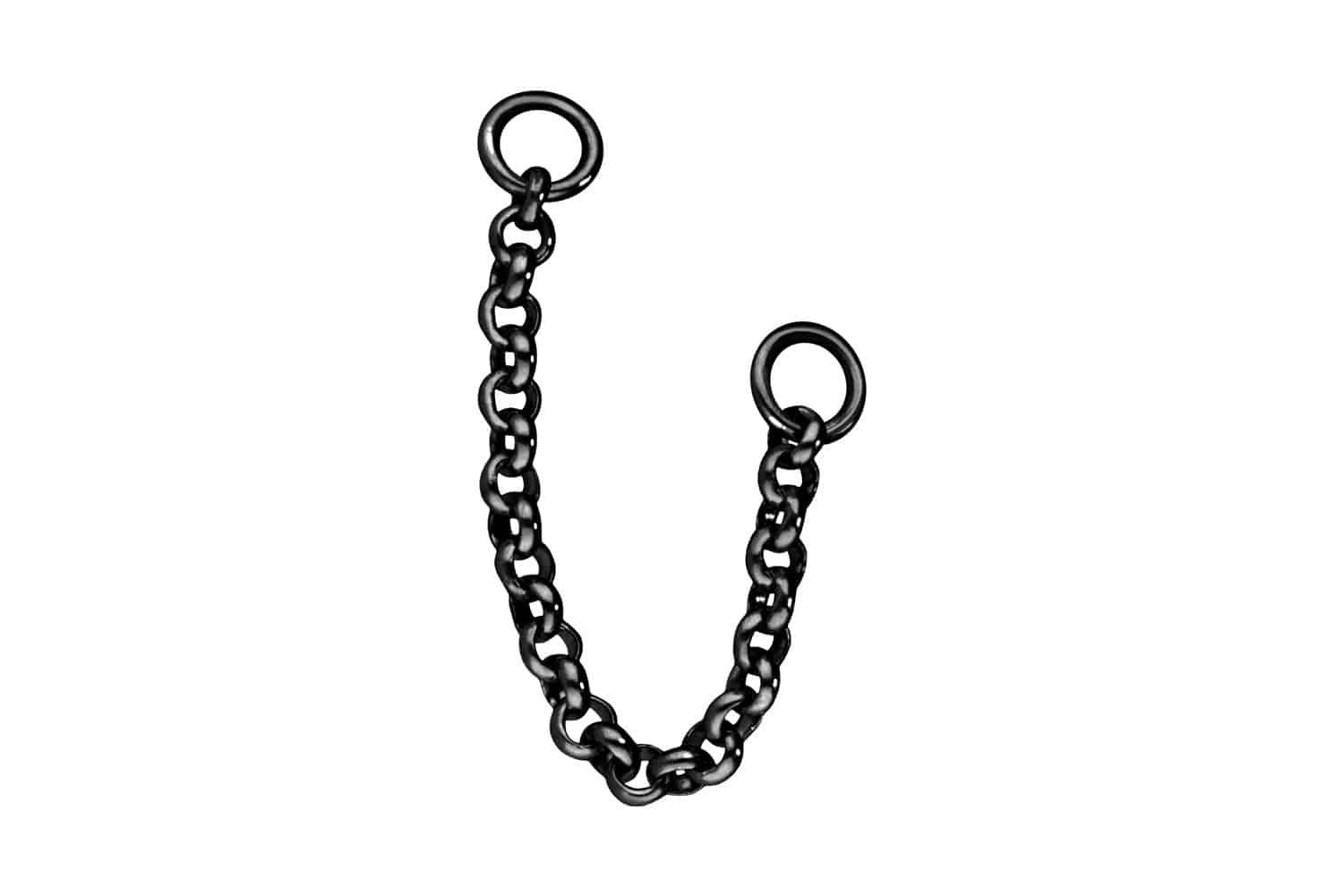 Piercing-Set Titan Anhänger für Clicker ANKERKETTE