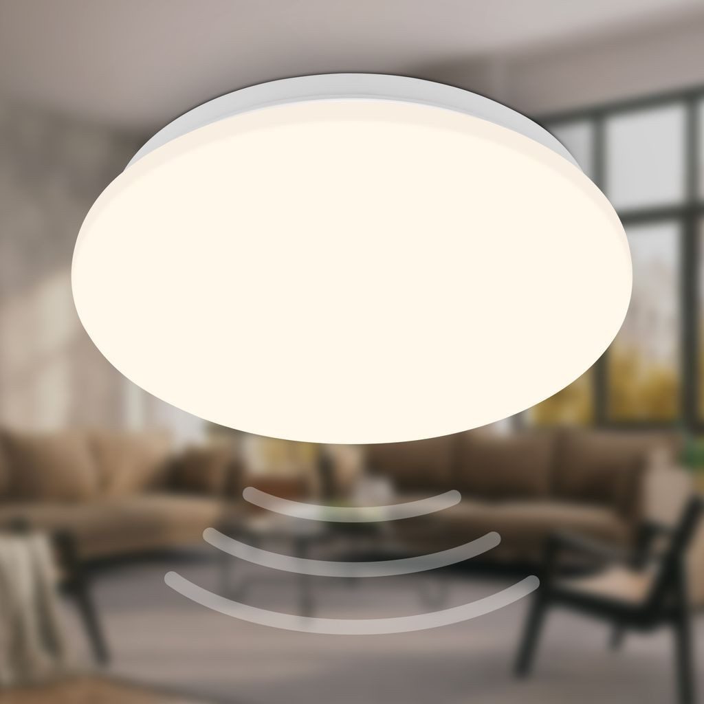 Briloner Leuchten LED Deckenleuchte 3959016, LED fest integriert, 3000K - Warmweiß