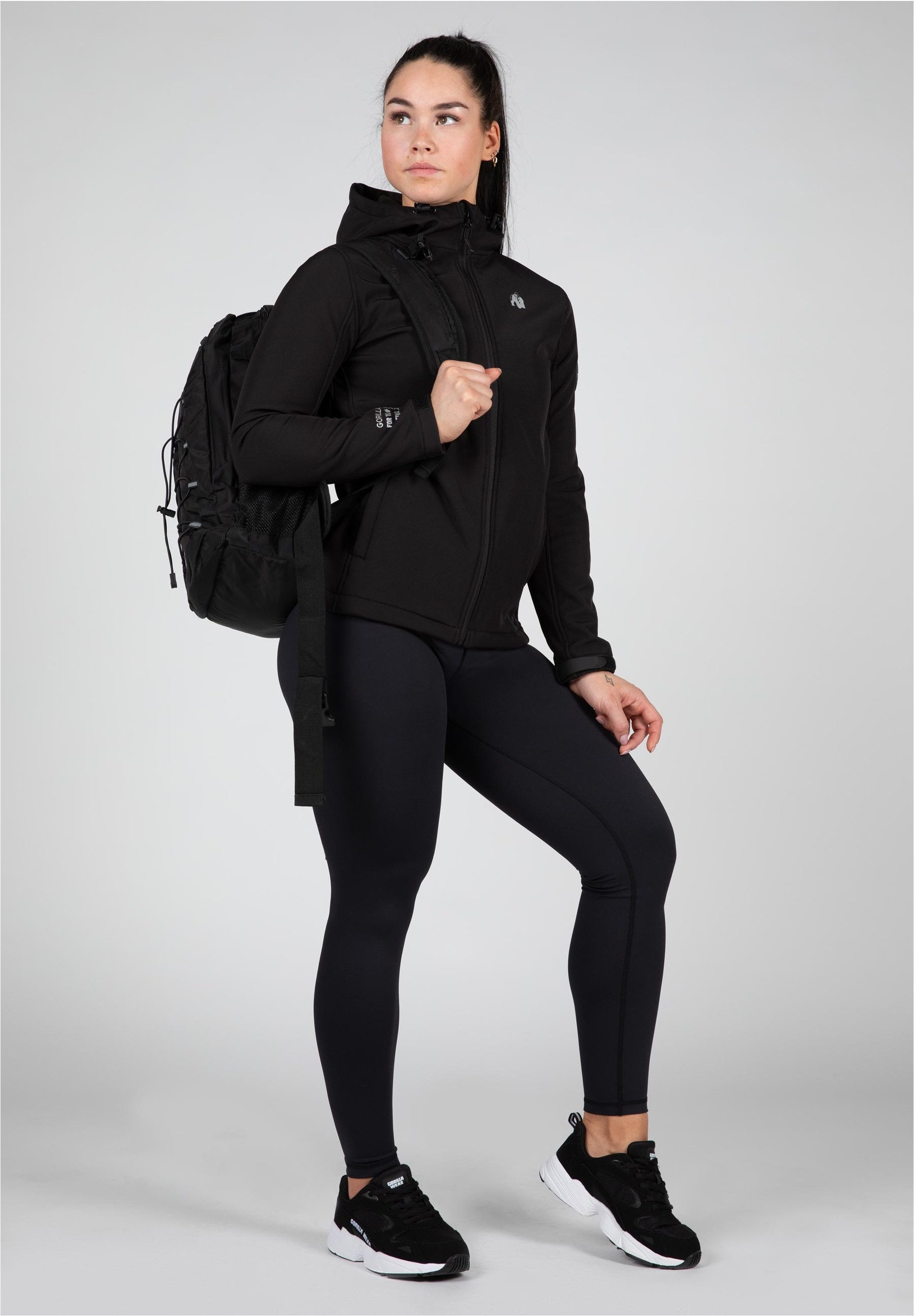 Gorilla Wear Trainingsjacke mit praktischer Kapuze