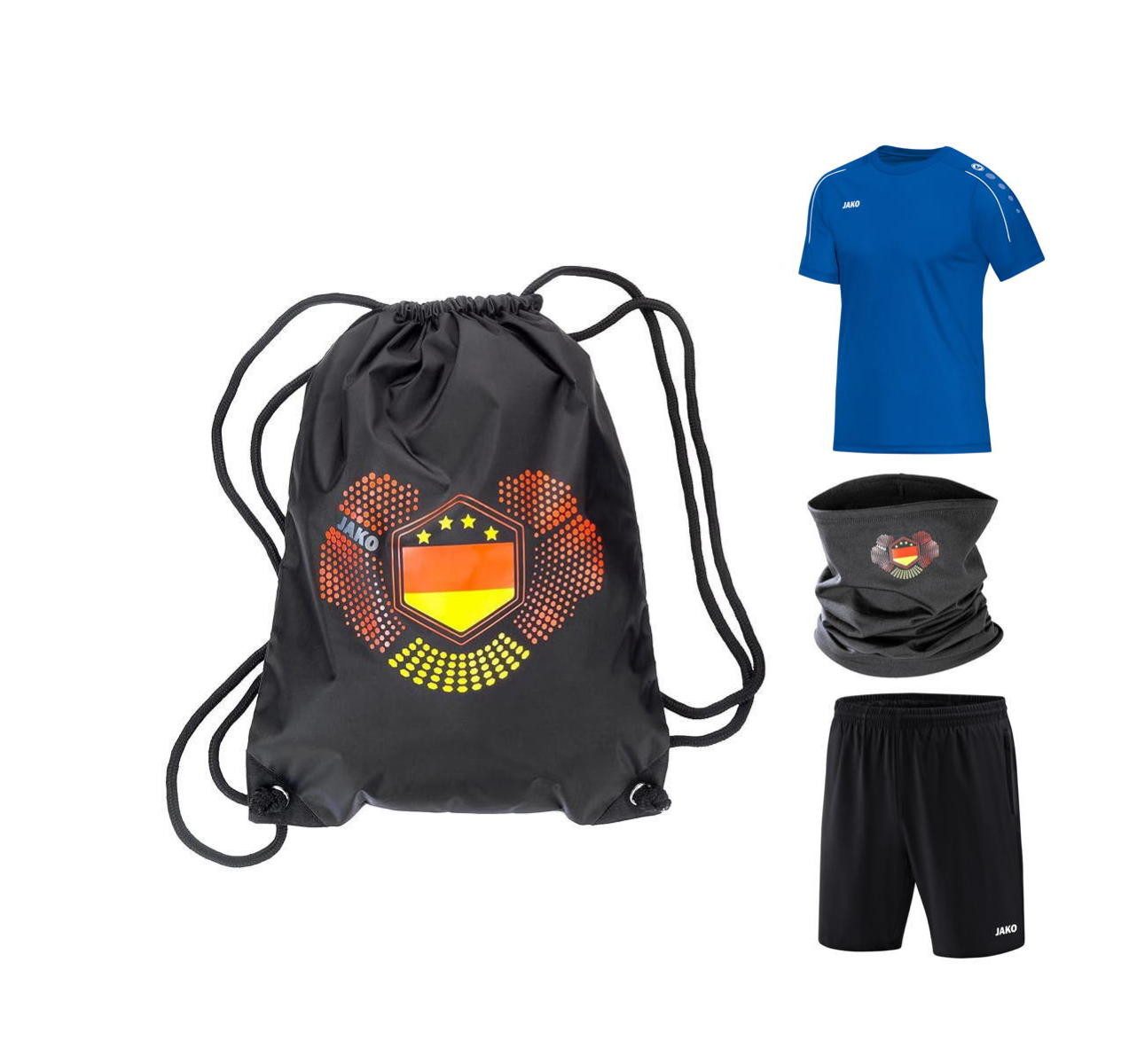 Jako Fußballtrikot Kinder Deutschland WM Trikot Set 2026