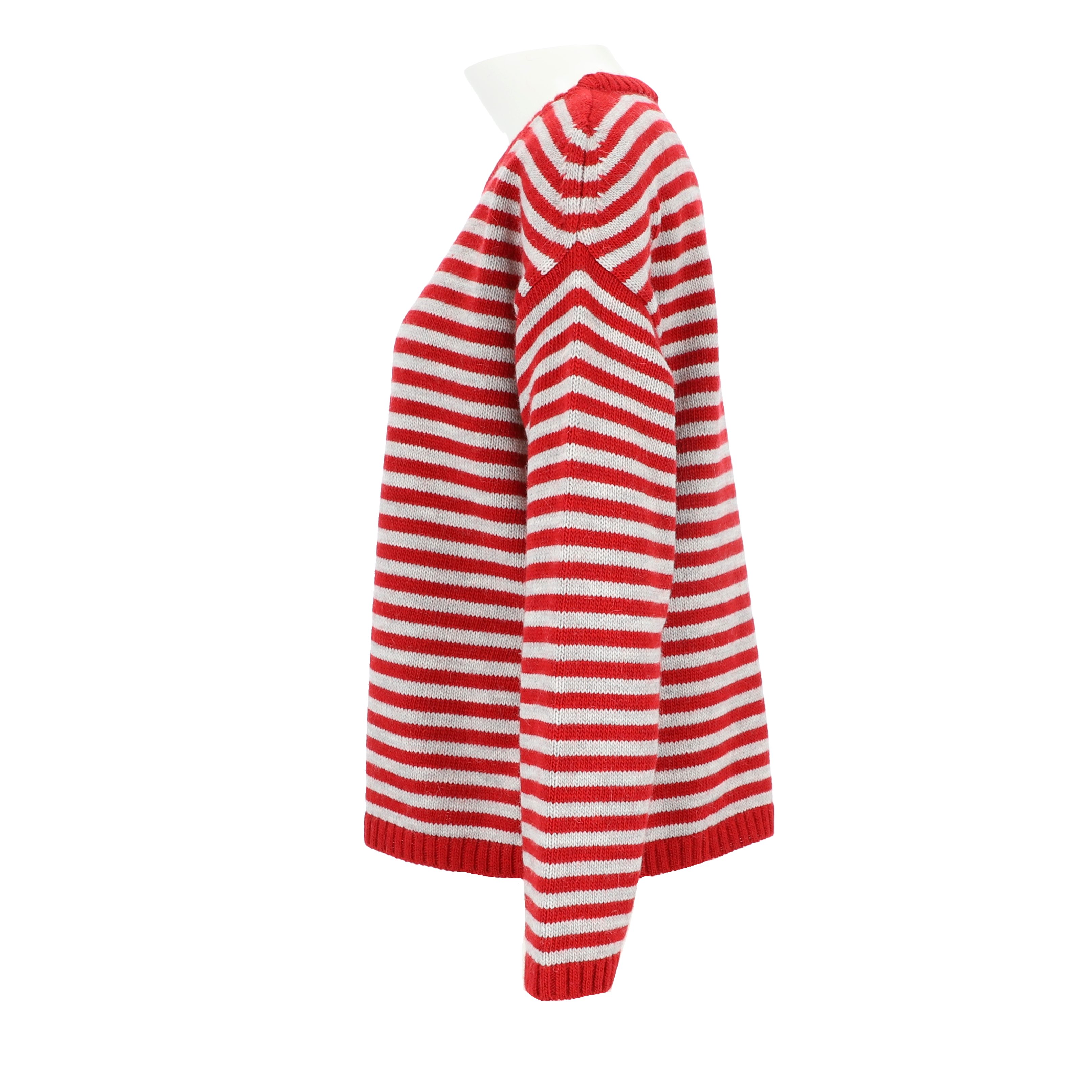 halsüberkopf Accessoires Strickpullover Streifen mit Rundhalsausschnitt günstig online kaufen