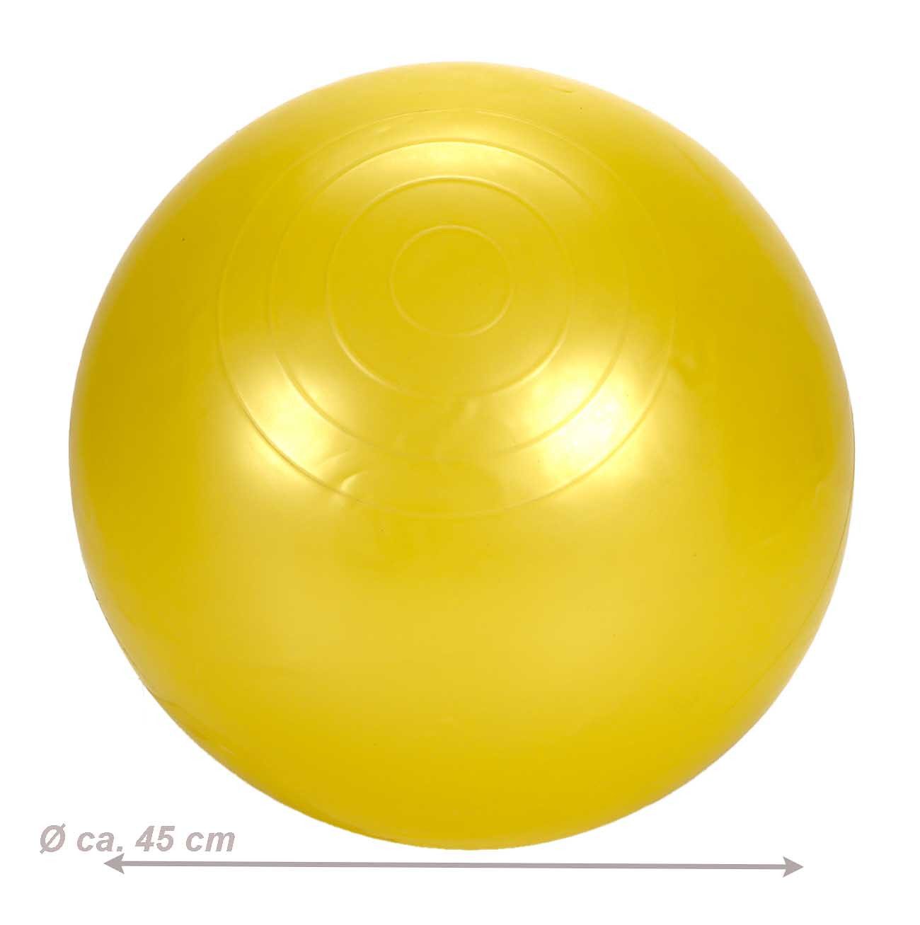 Eddy Toys Hüpfball Hopser, (Durchmesser ca. 45 cm, Tragkraft max. 50 kg), Kinder Hüpfball