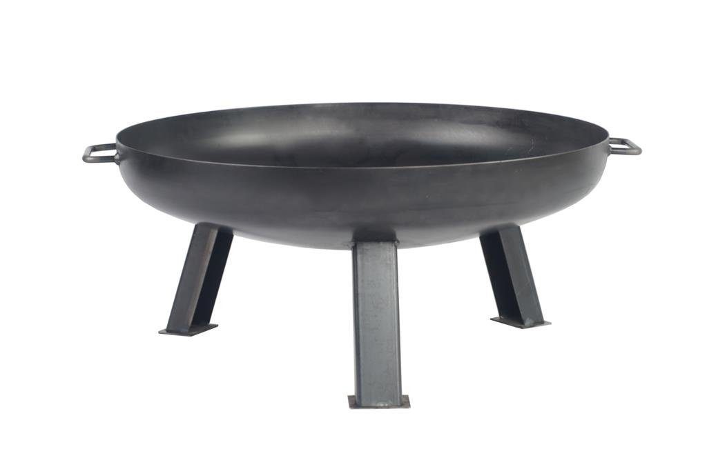 Gardener Feuerschale Modell 123 schwarz Rohstahl Feuerstelle Ø 60–80 cm
