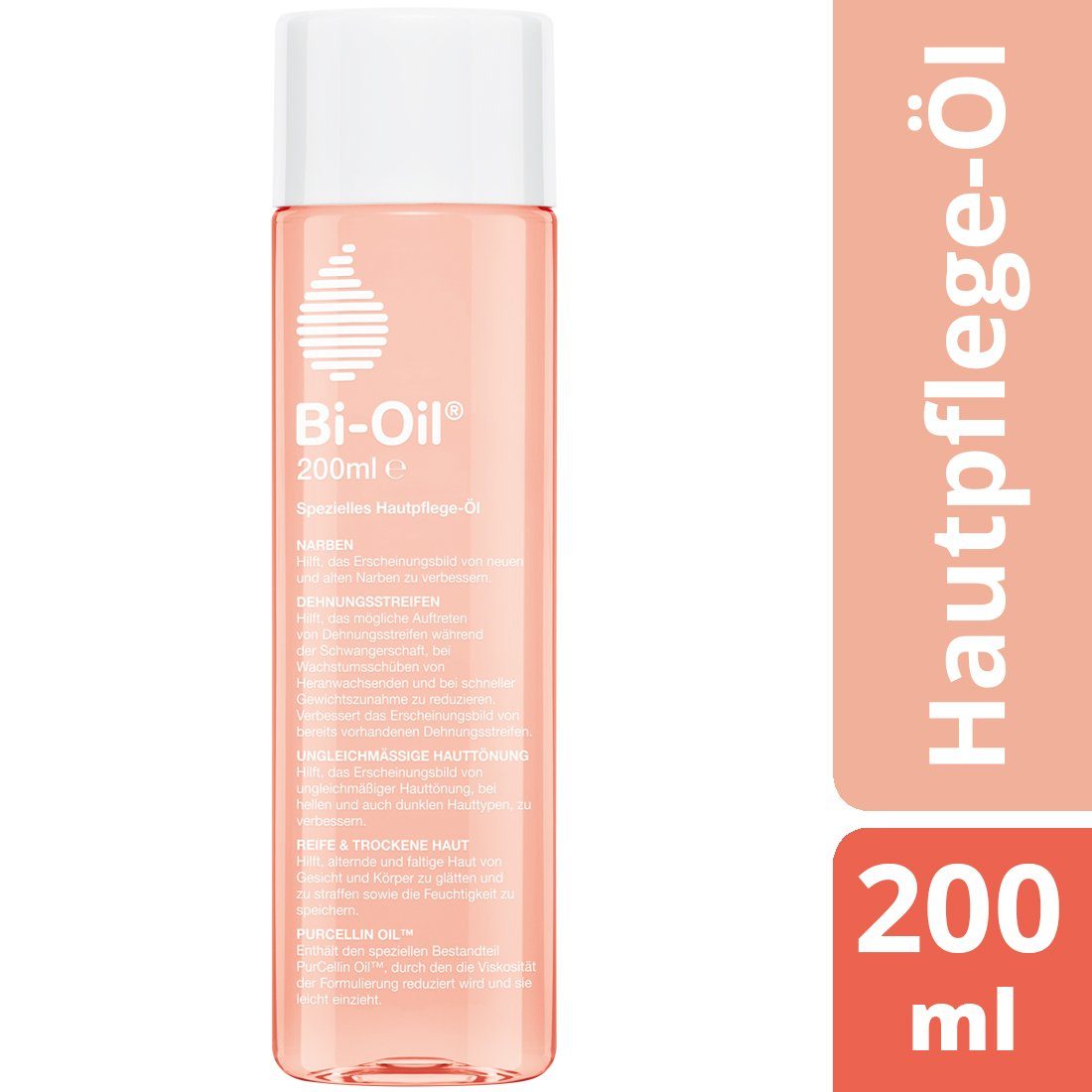 BI-OIL Körperöl spezielles Hautpflegeöl hilft bei Dehnungsstreifen & Narben 200 ml, 1-tlg.