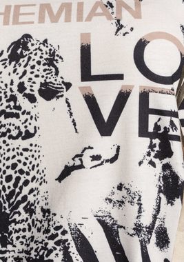Laura Scott T-Shirt mit Animalprint - NEUE KOLLEKTION