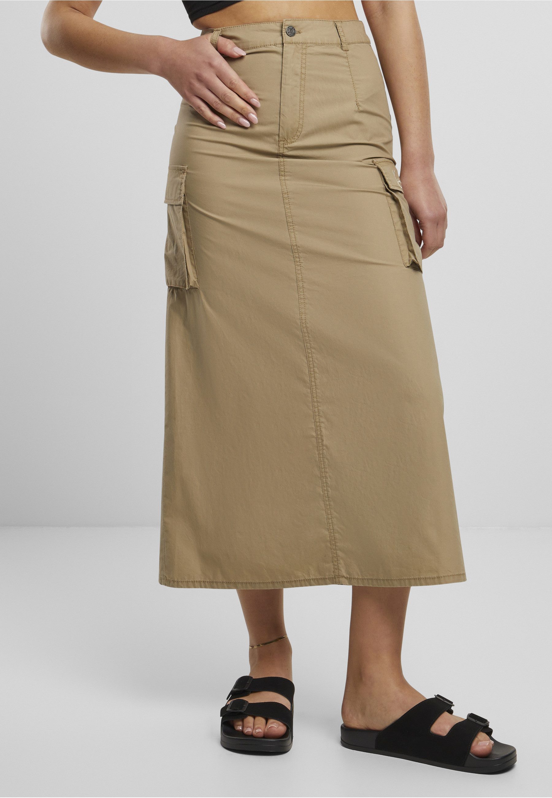 Karl Kani Sommerrock Karl Kani Karl Kani Signature Long Cargo Skirt (1-tlg)