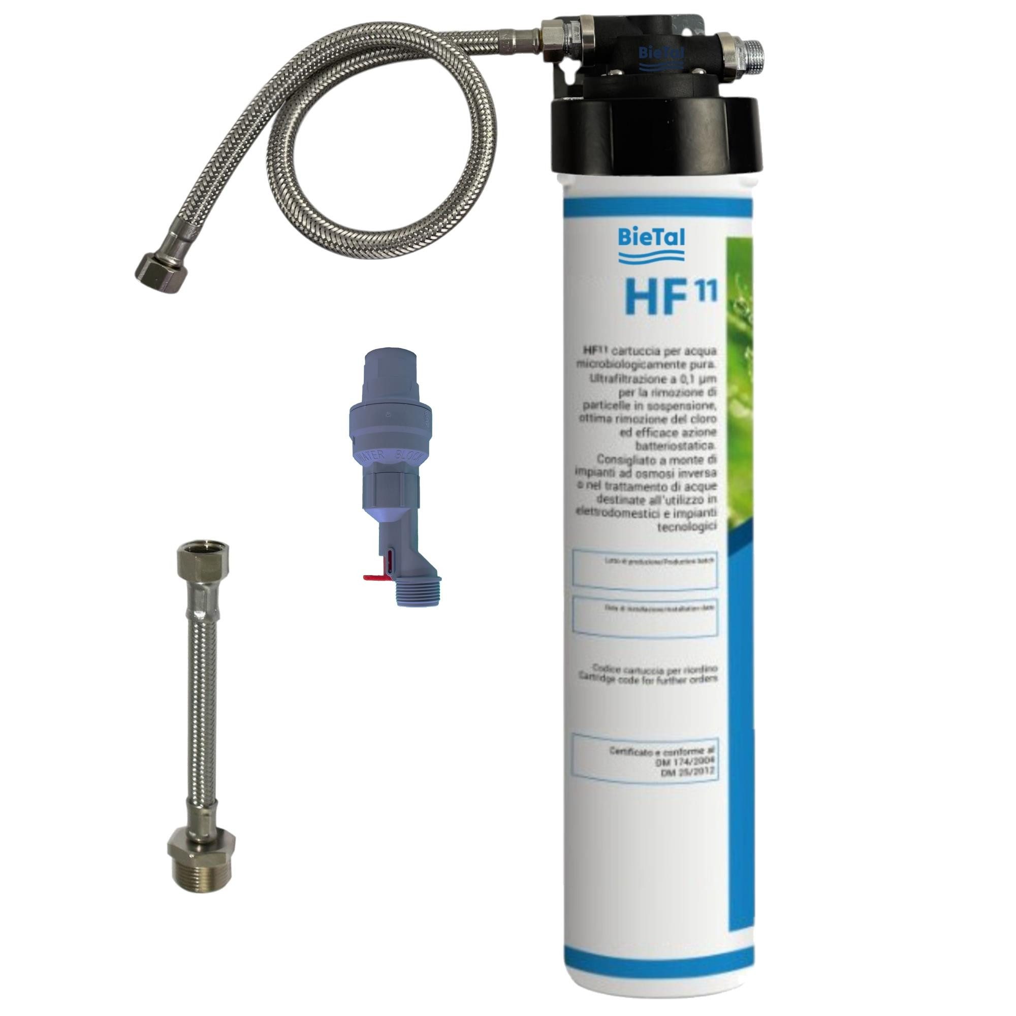 Wasserfilter BieTal® Untertisch Ultra Trink Wasser Filter System Carbon Block SET