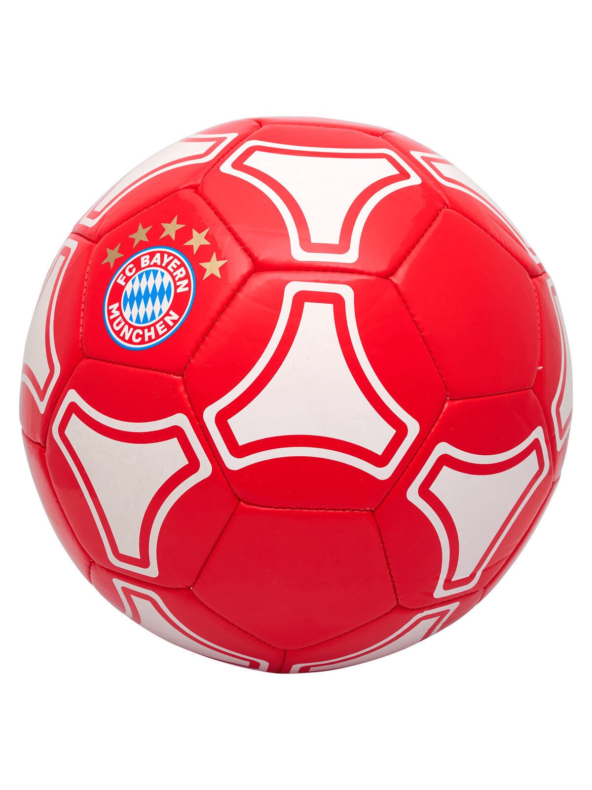 FC Bayern München Fußball FC Bayern München Fußball I Größe 5 I Rot-Weiß I Fußball