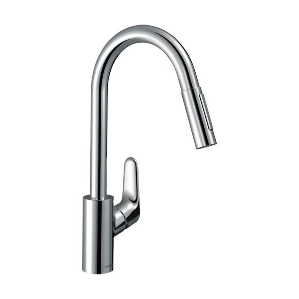hansgrohe Küchenarmatur hansgrohe 240 Focus M41, ausziehbarer Schlauch mit Brausefunktion