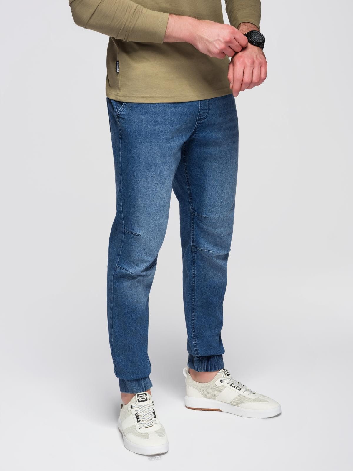 OMBRE Jeansjeggings Herrenjeans-Jeggings mit Wascheffekt günstig online kaufen