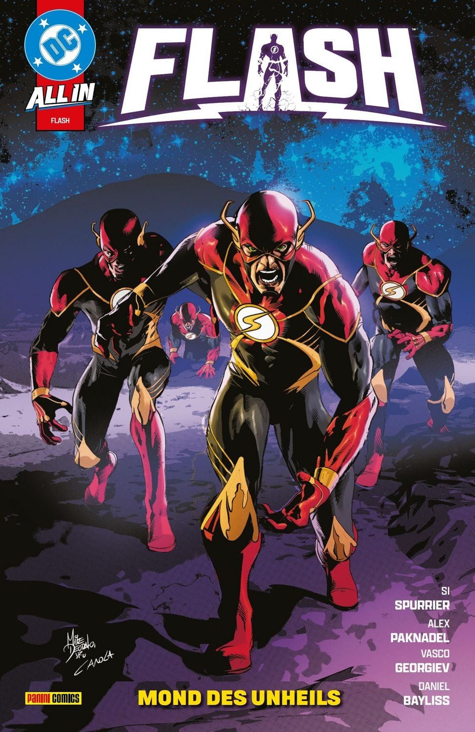 Comic Flash Bd. 4 (4. Serie): Mond des Unheils Simon Spurrier, Vasco Georgiev, Daniel Bayliss