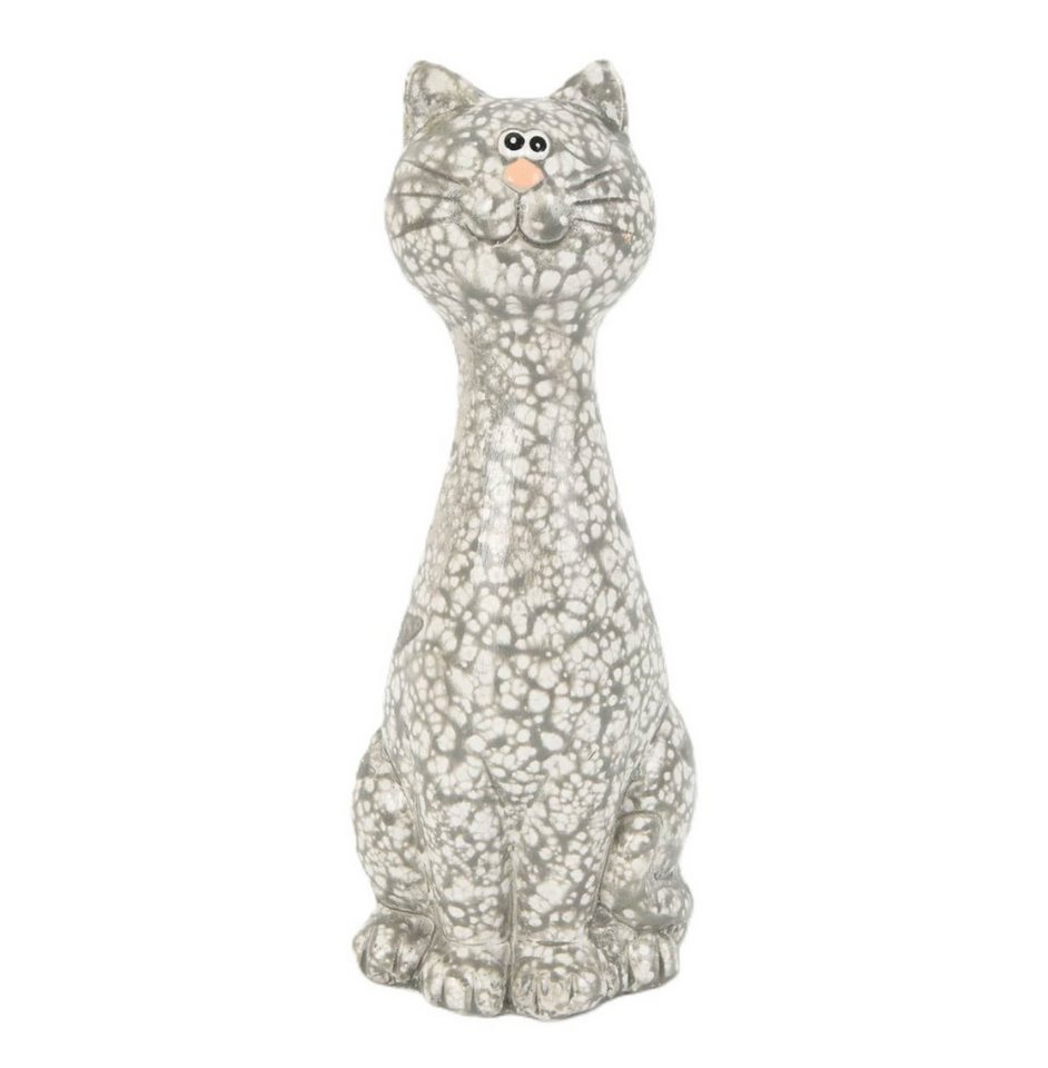 Trend Line Dekofigur TrendLine Dekofigur Katze Terrakotta 18 x 7 x 7 cm