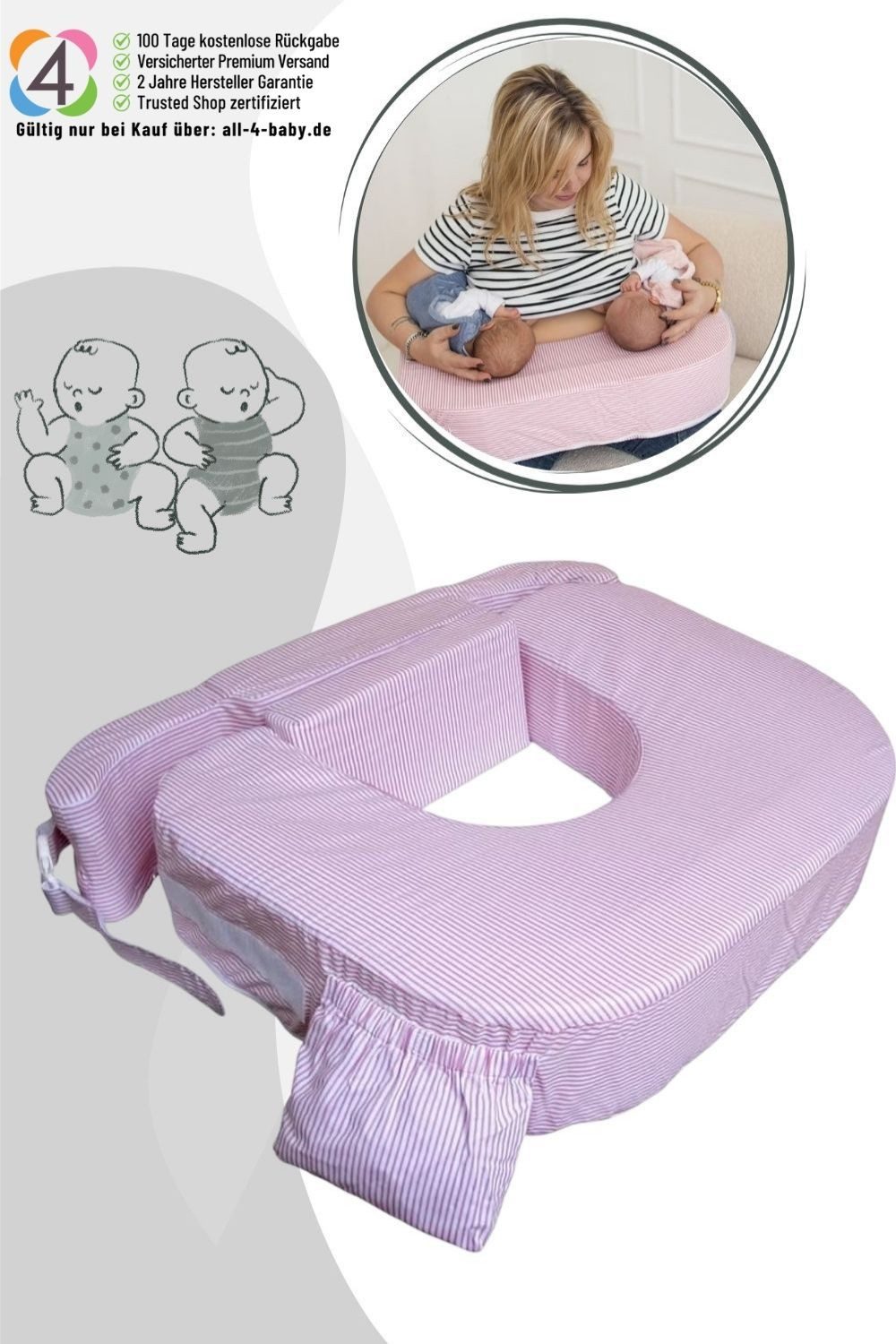 baby wild Stillkissen Amerikanische Stillkissen für günstig online kaufen