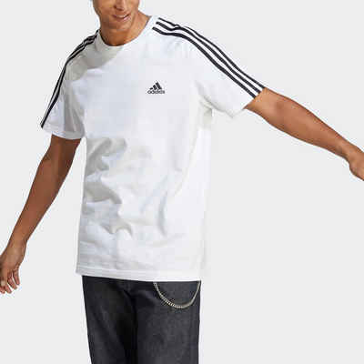 adidas Sportswear T-Shirt ESSENTIALS SINGLE JERSEY 3-STREIFEN