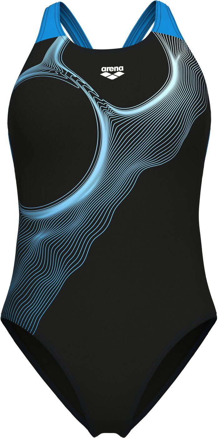 Arena Schwimmanzug WOMEN'S ARENA RIPPLES SWIMSUIT V BA