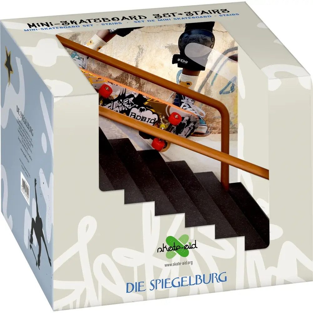 COPPENRATH DIE SPIEGELBURG Spiel Mini-Skateboard-Set Stairs - skate-aid