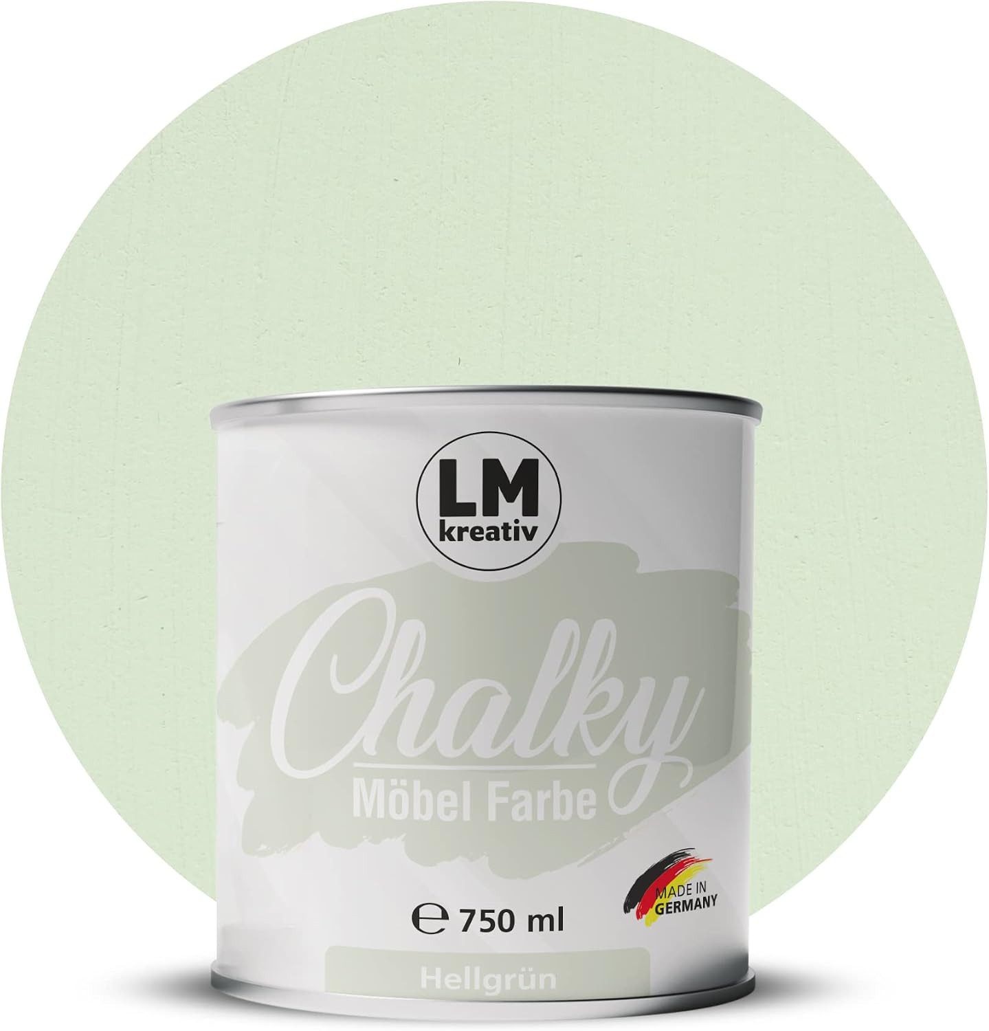 LM-Kreativ Kreidefarbe Chalky Möbelfarbe 750 ml