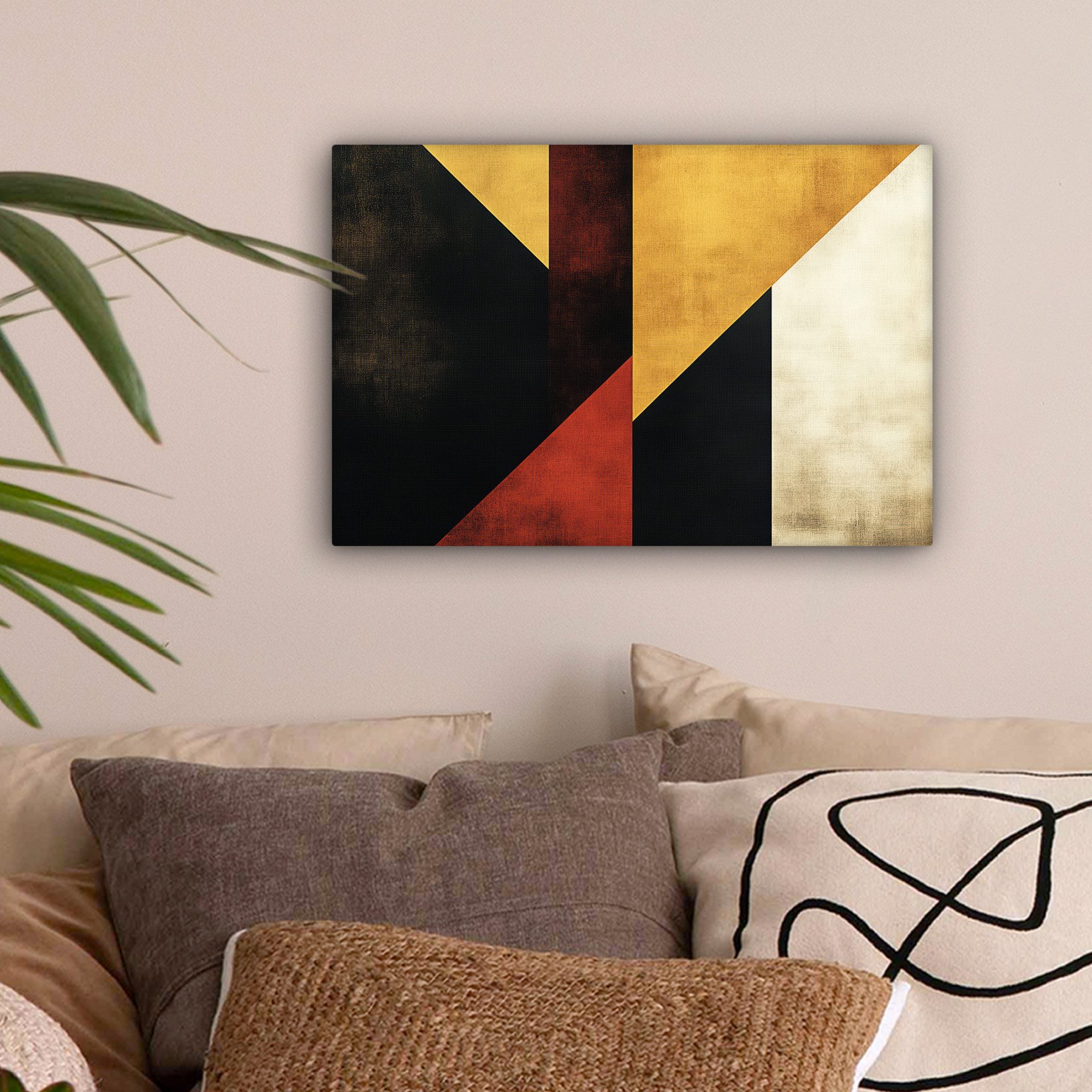 OneMillionCanvasses® Leinwandbild Abstrakt - Herbstfarben - günstig online kaufen