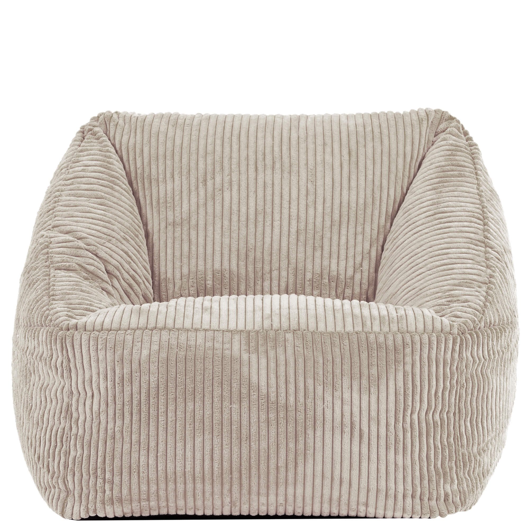 icon Sitzsack Kinder aus Cord Flauschig „Natalia“, 55x44cm, Made in Germany, für Kinderzimmer – Bild 4 von 5