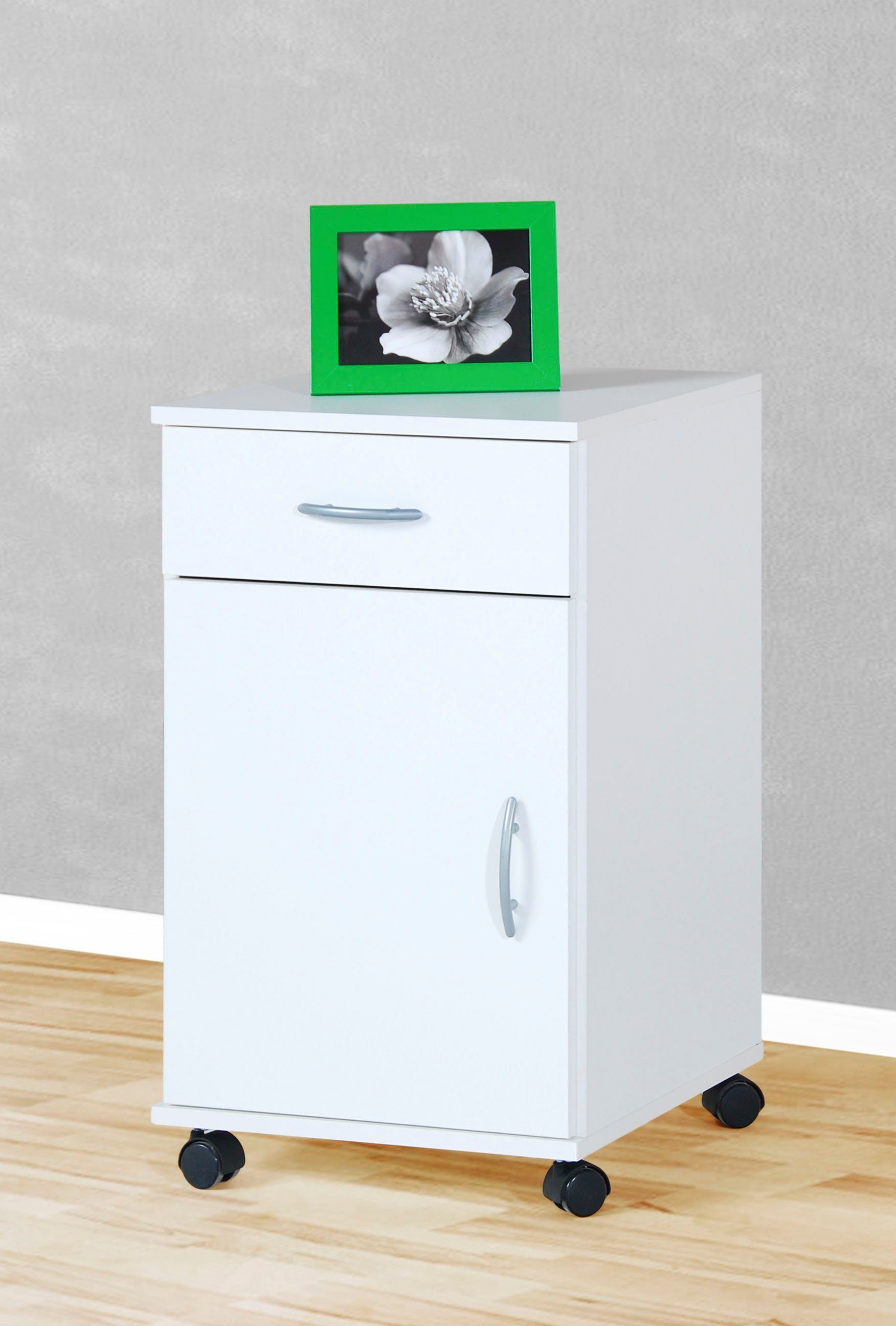 VOGL Möbelfabrik Rollcontainer Barrie, Bürocontainer, (1 St), verschiedene Ausführungen, mit Schubladen, Höhe 67 cm, Made in Germany