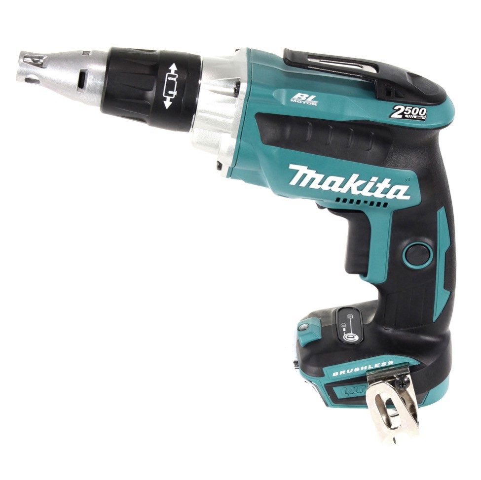 Makita Akku-Magazinschrauber DFS 250 RT1J Akku Trockenbauschrauber 18 V Brushless + 1x Akku 5,0 Ah