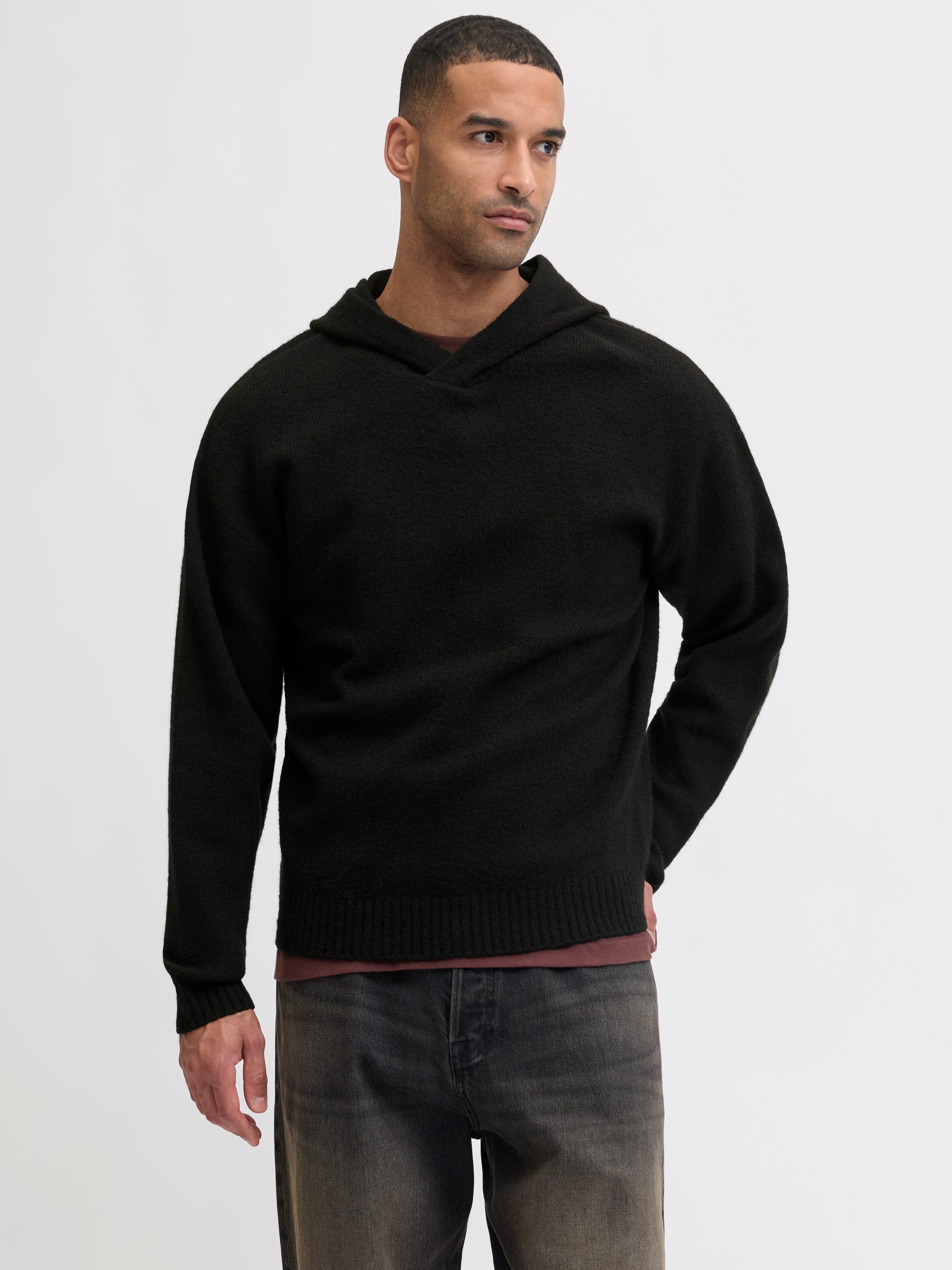 Jack & Jones Kapuzenpullover JJESOHO OLLIE KNIT HOOD LN günstig online kaufen