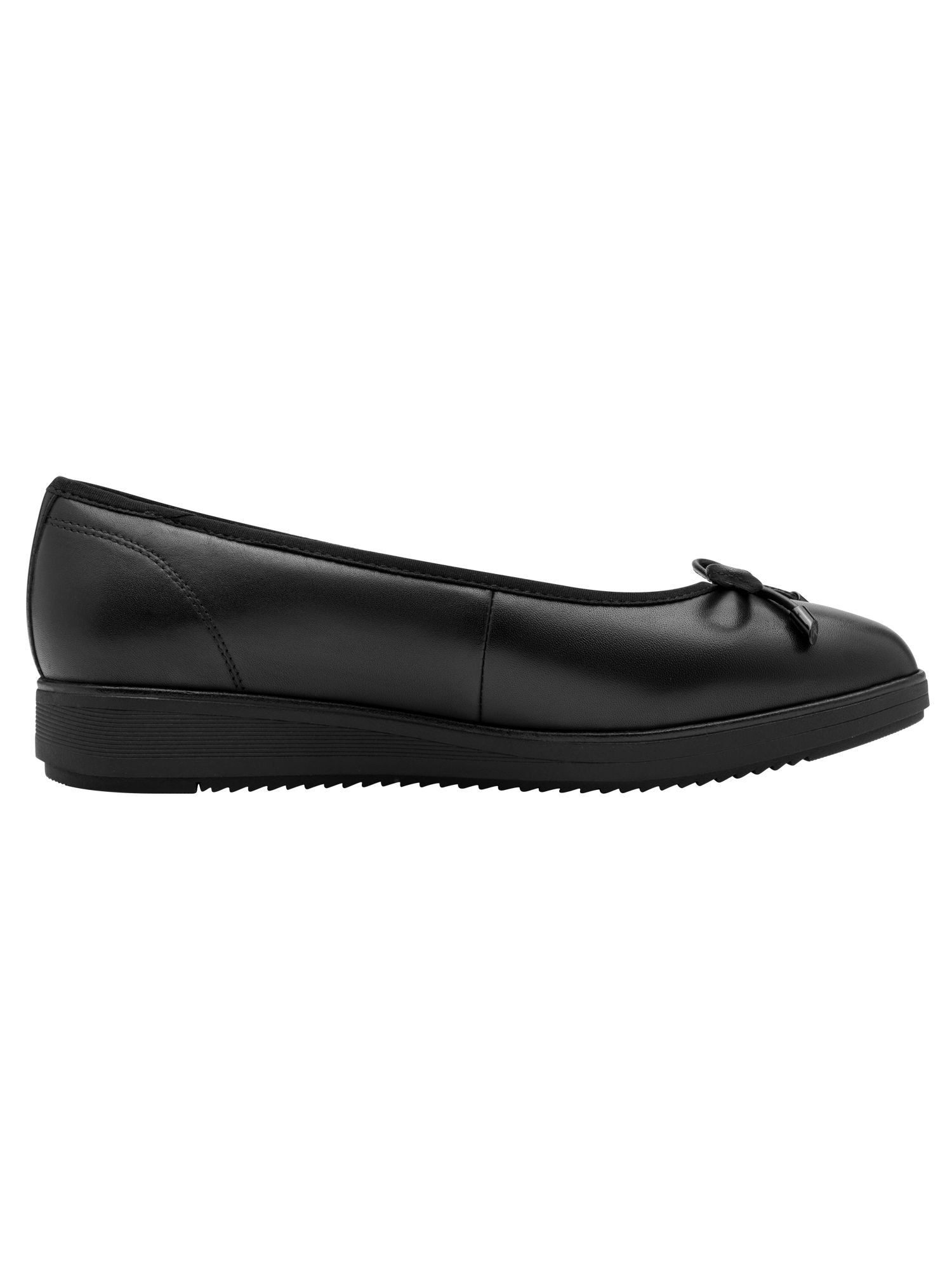 Tamaris WIDE FIT comfortFit, Removable Sock aus Leder Ballerina comfortFit