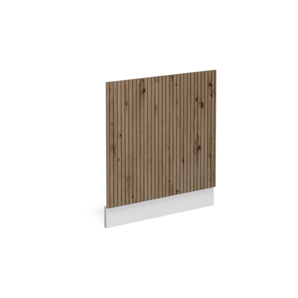 Vicco Frontblende R-Line, Artisan-Eiche/Weiß, 45 cm ohne Arbeitsplatte (1 St)