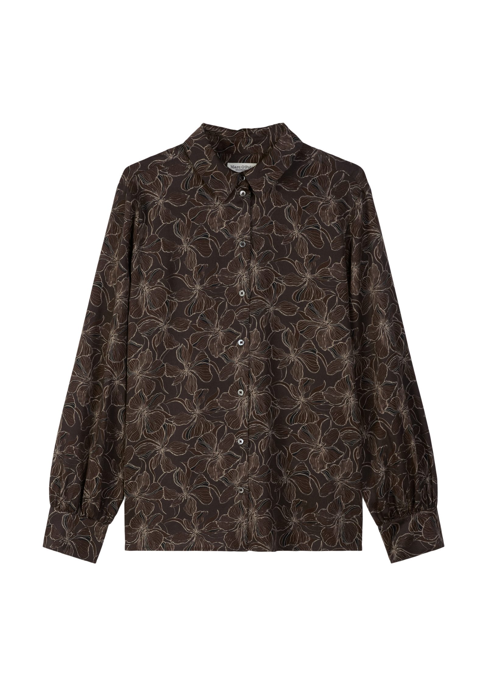 Marc O'Polo DENIM Блузкиtop Blouse, casual fit, small kent coll