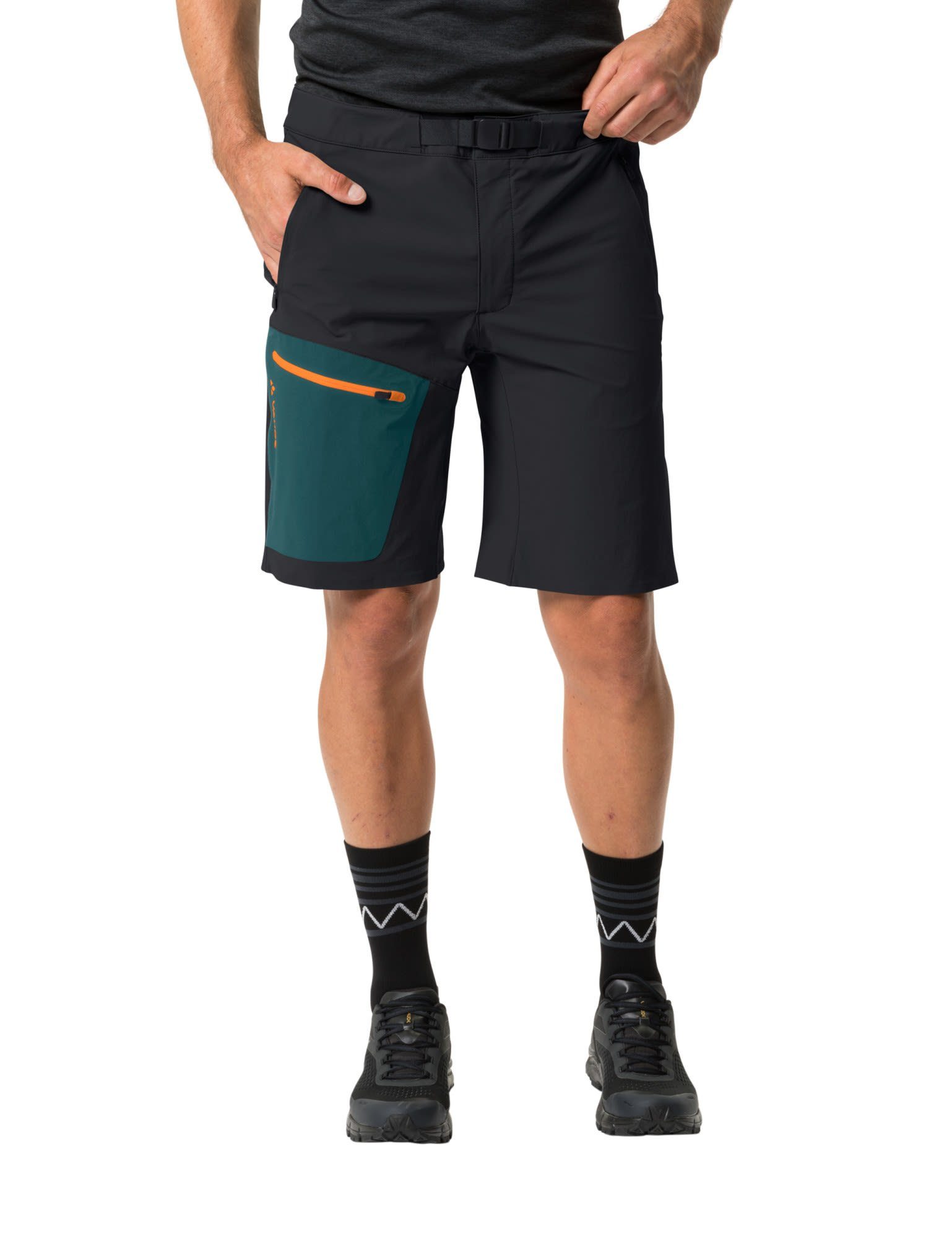 Shorts Black - Mens Vaude Green Herren VAUDE Badile Strandshorts Shorts