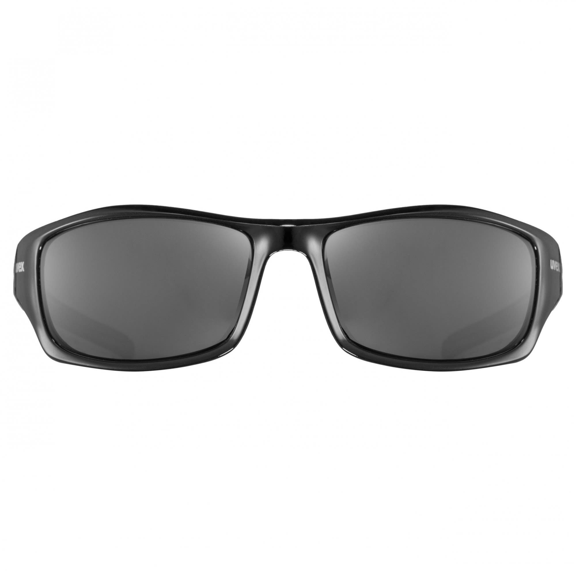 Uvex 3 Black Sportstyle Sonnenbrille Litemirror - Uvex Cat. Silver 211 Sportbrille