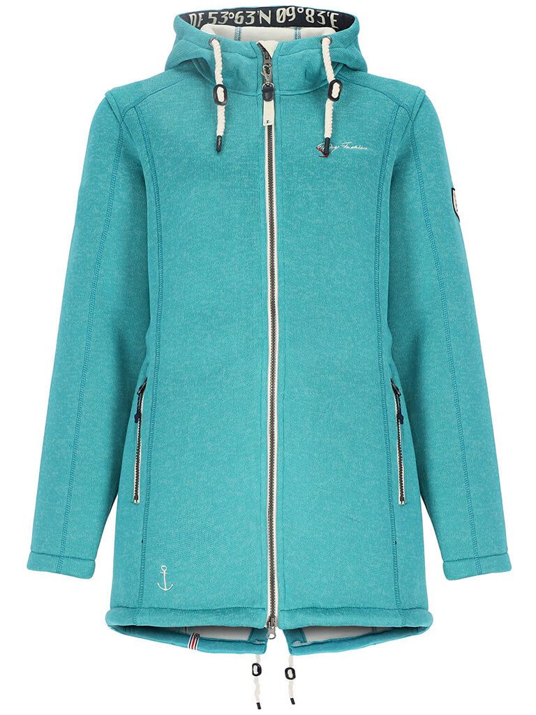 Dry Fashion Wollmantel Damen Wollfleece-Mantel Amsterdam günstig online kaufen